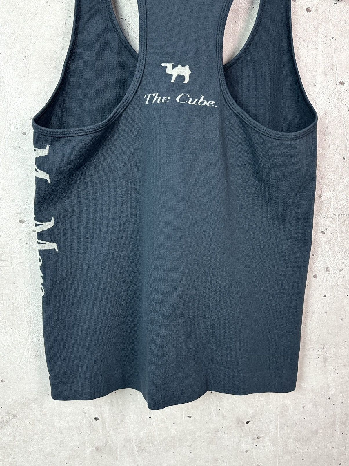 Max Mara Max Mara The Cube Logo Navy Sleeveless Women’s Top Size M / US 6-8 / IT 42-44 - 7 Thumbnail