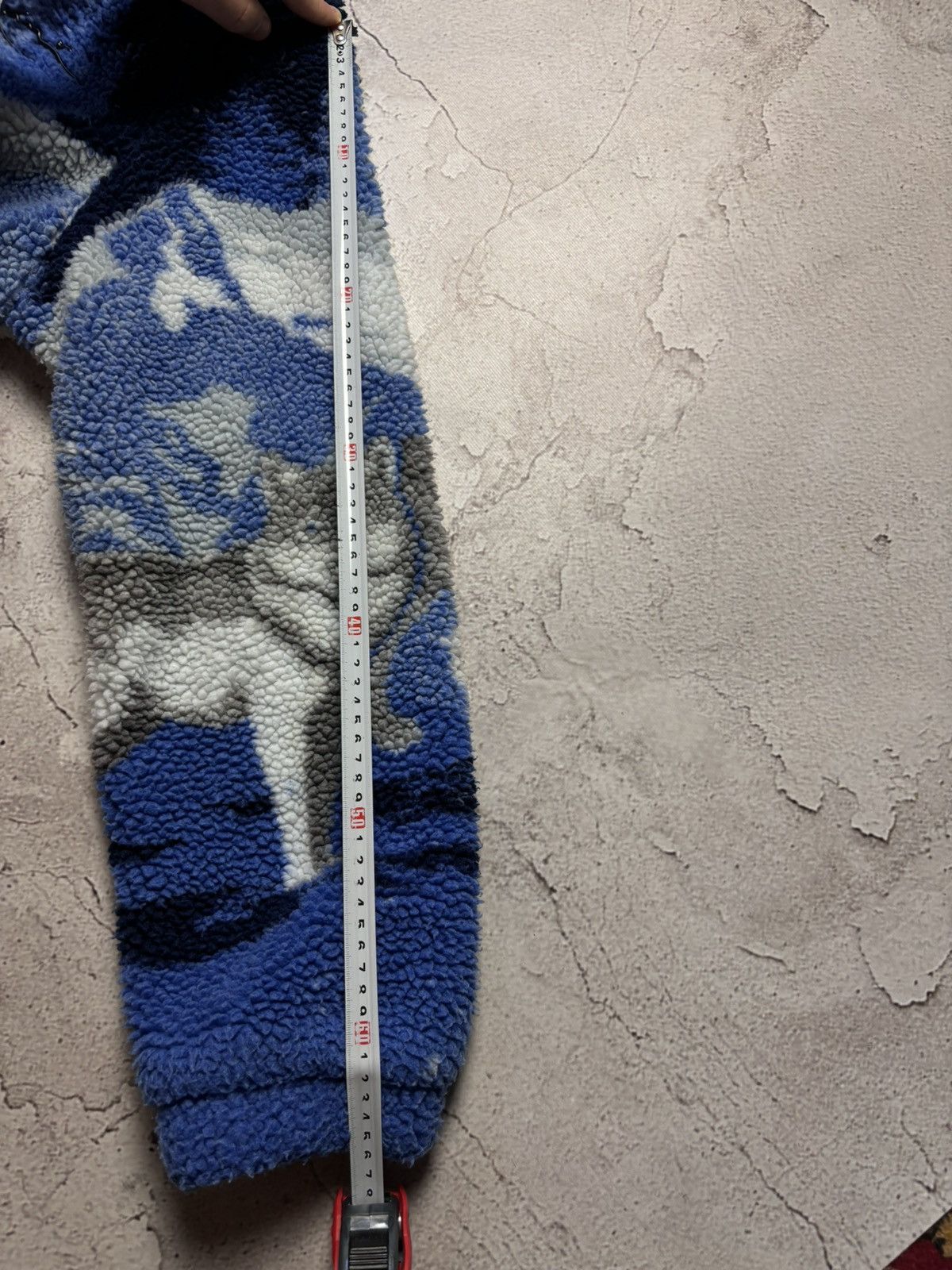 Karl Kani Karl Kani METAL SIGNATURE WOLF TEDDY TROYER - Fleece jumper Size US XL / EU 56 / 4 - 15 Thumbnail