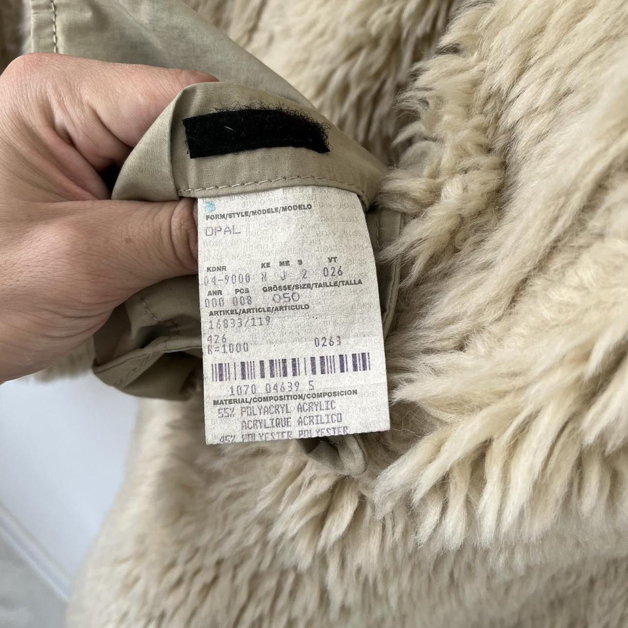 Hugo Boss Hugo Boss Brown Faux Shearling Coat Vintage Aviator Style Size US M / EU 48-50 / 2 - 6 Thumbnail