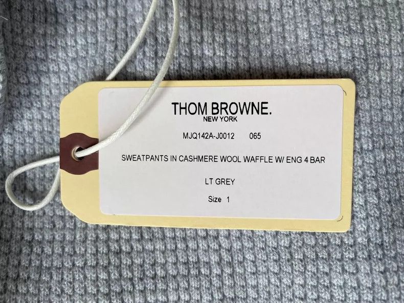 Thom Browne Thom Browne Huffug cashmere sweatpants Size US 39 - 7 Thumbnail