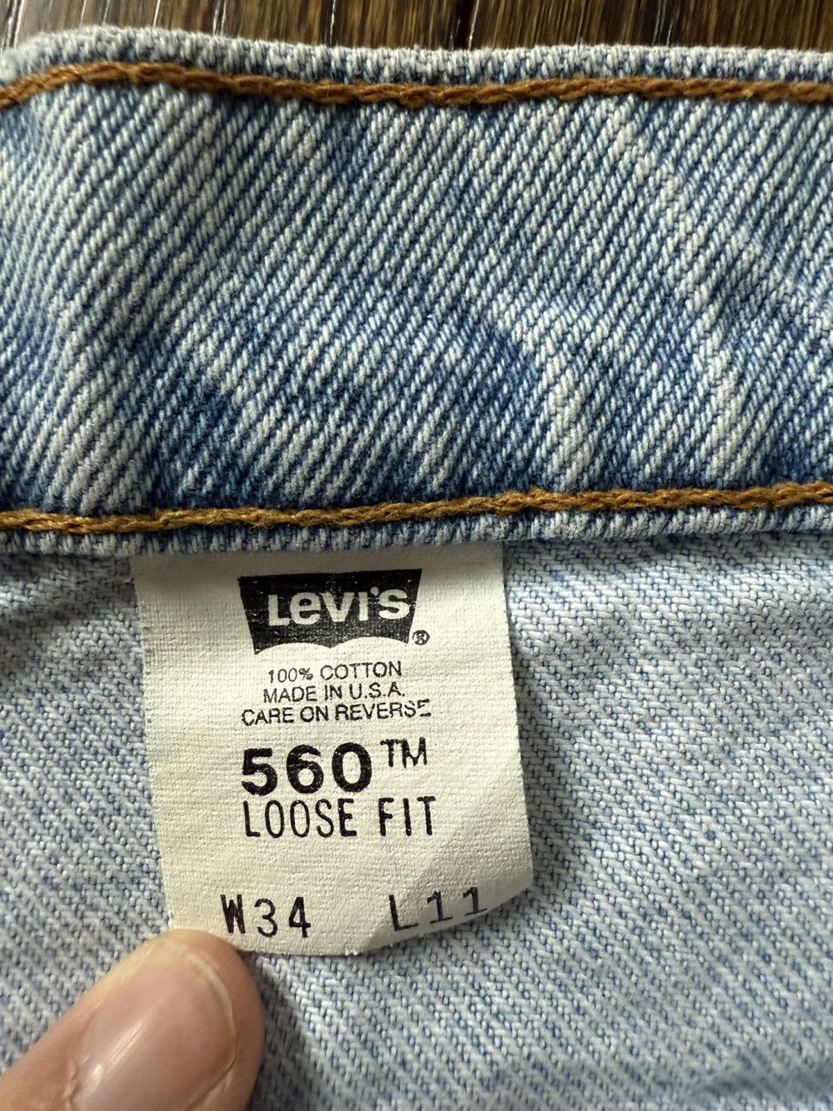 Levi's Levi’s Denim Shorts / Jorts Size US 34 / EU 50 - 5 Thumbnail
