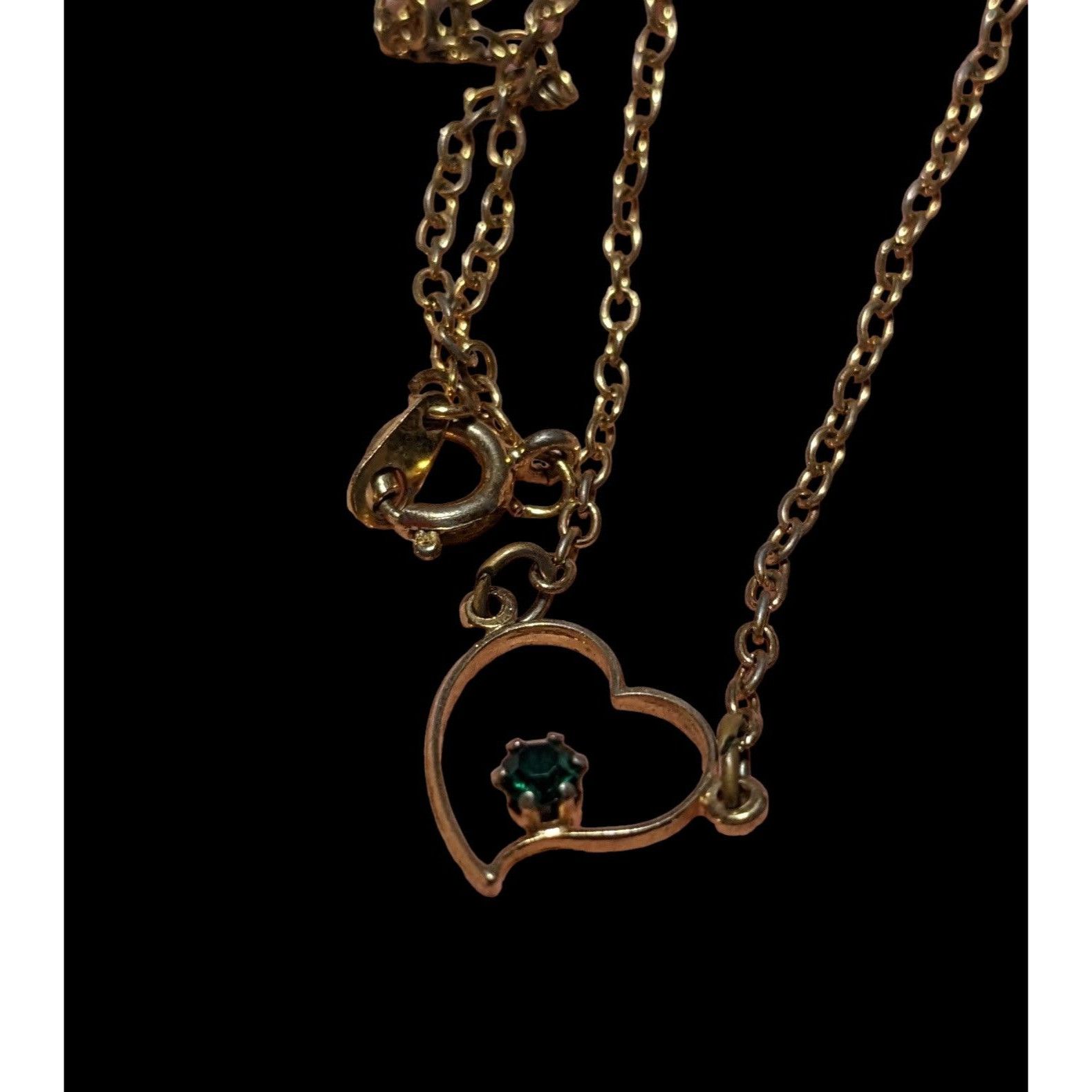 Other Minimalist Gold Open Heart Necklace Size ONE SIZE - 3 Thumbnail