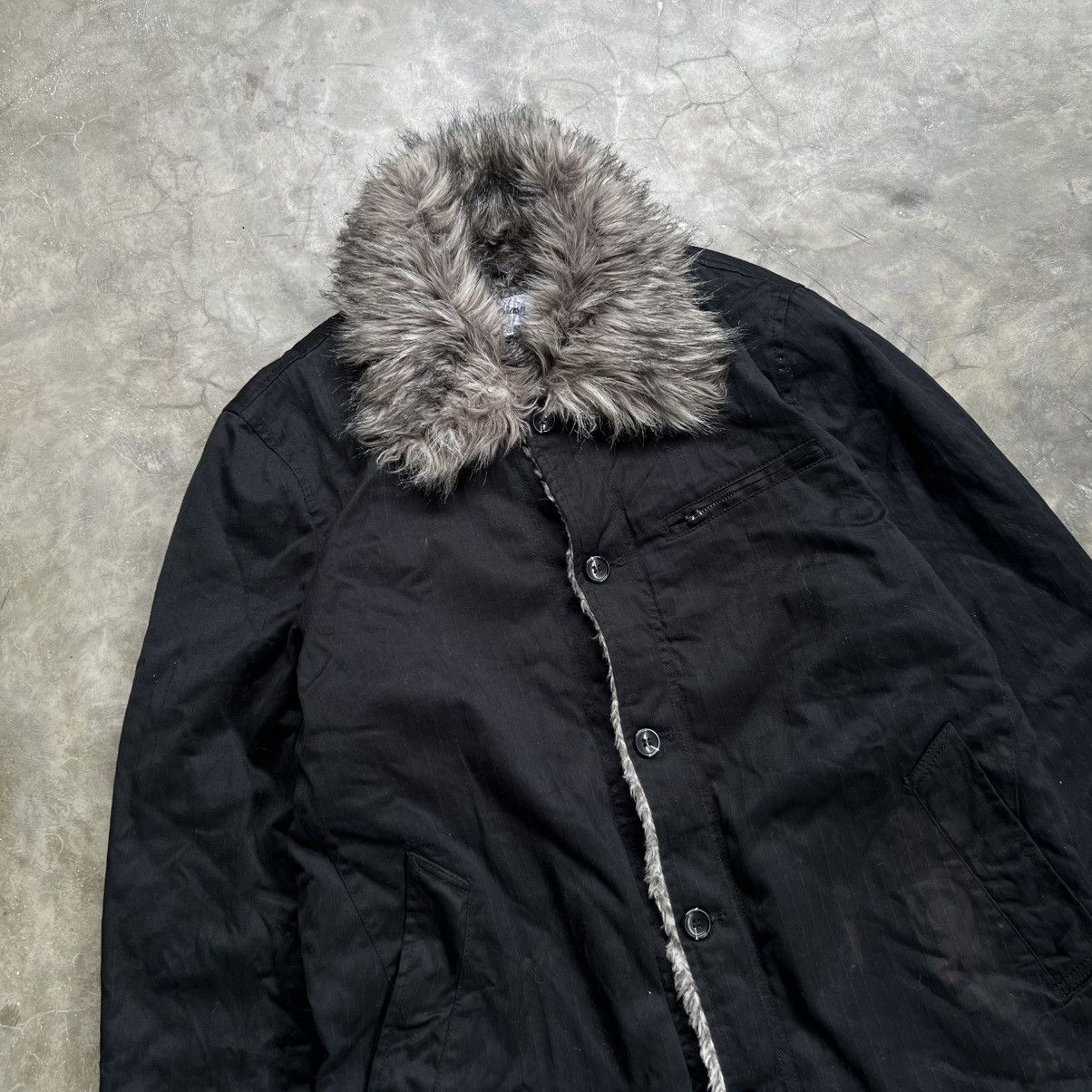 14th Addiction 2000s Spinash Apocalypse Style Fur Jacket Size US L / EU 52-54 / 3 - 3 Thumbnail