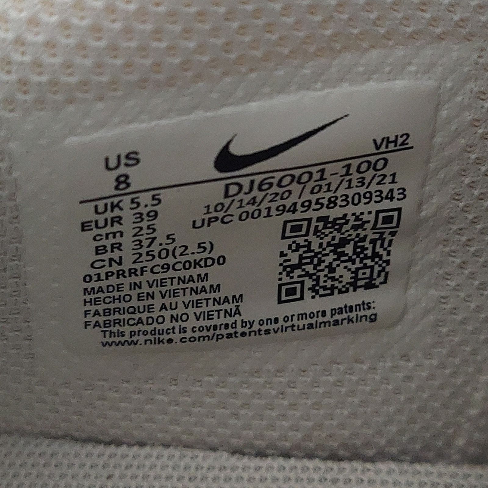 Nike Nike Airmax Excee White Running Sneaker Women's Size 8 Size US 8 / IT 38 - 10 Thumbnail