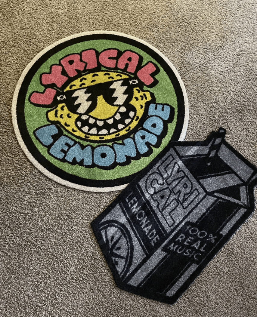 Lyrical Lemonade Floor Mat Washable Area Rugs Living Room