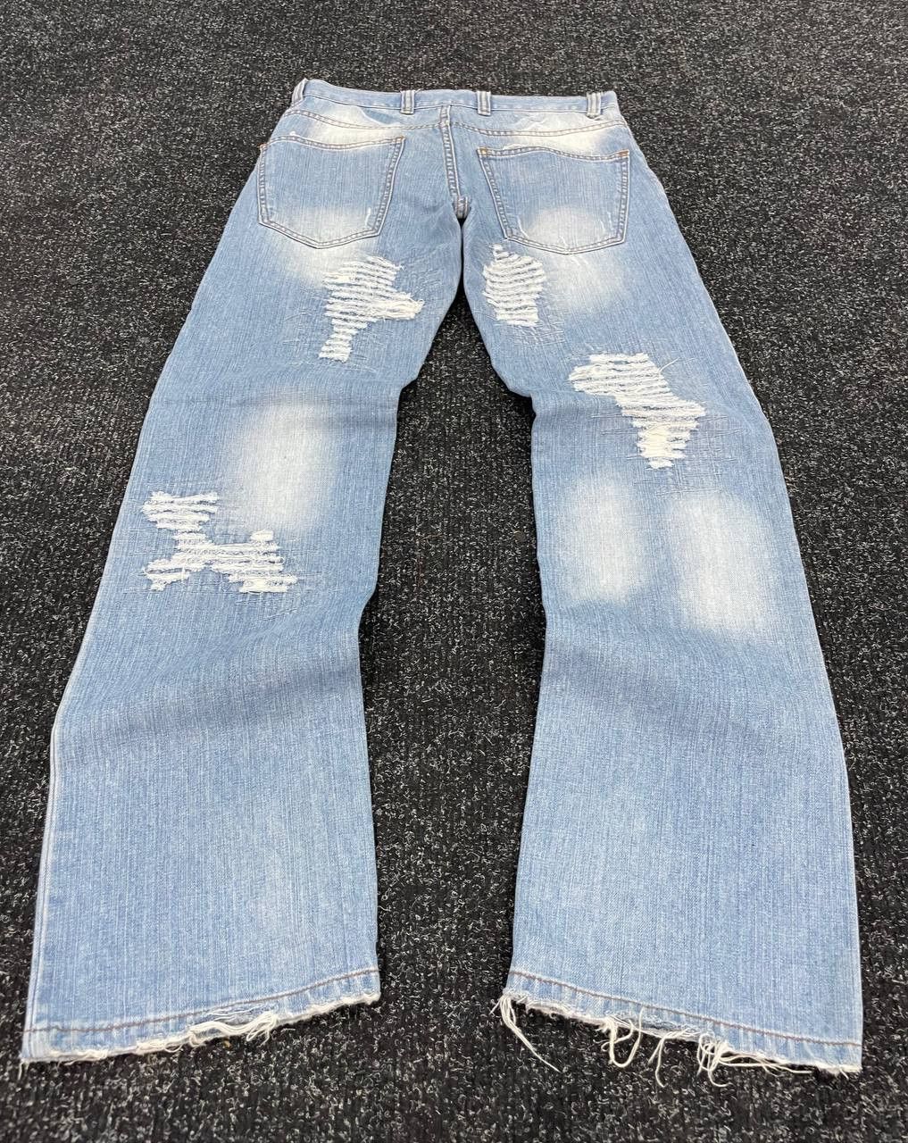 Hysteric Glamour × If Six Was Nine × Le Grande Bleu (L.G.B.) VINTAGE: • HYSTERIC GLAMOUR BALENCIAGA STYLE FLARED PANTS Size US 32 / EU 48 - 2 Thumbnail
