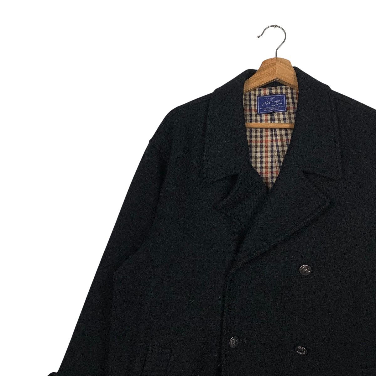 Japanese Brand Japanese Brand Mc Cougar Double Breasted Wool Coat Size US L / EU 52-54 / 3 - 6 Thumbnail