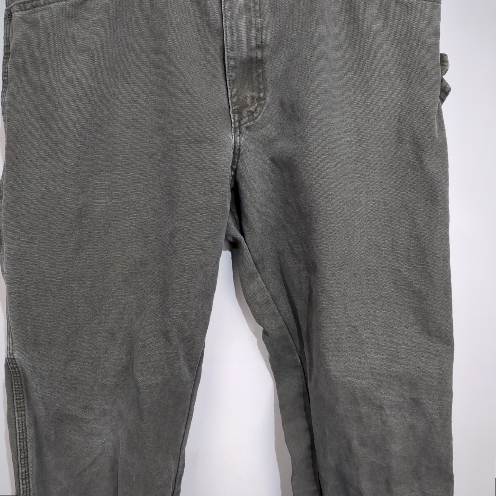 Dickies Dickies Denim Carpenter Straight Leg Jeans Men's 36x32 Green - Regular Fit, 5-Pocket, Belt Loops, High Rise, Cotton, Denim, Work Jeans Size US 36 / EU 52 - 6 Thumbnail