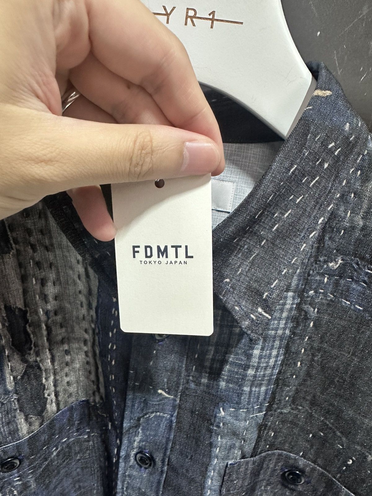 FDMTL Fdmtl Printed Boro S/S shirt Size US M / EU 48-50 / 2 - 4 Thumbnail