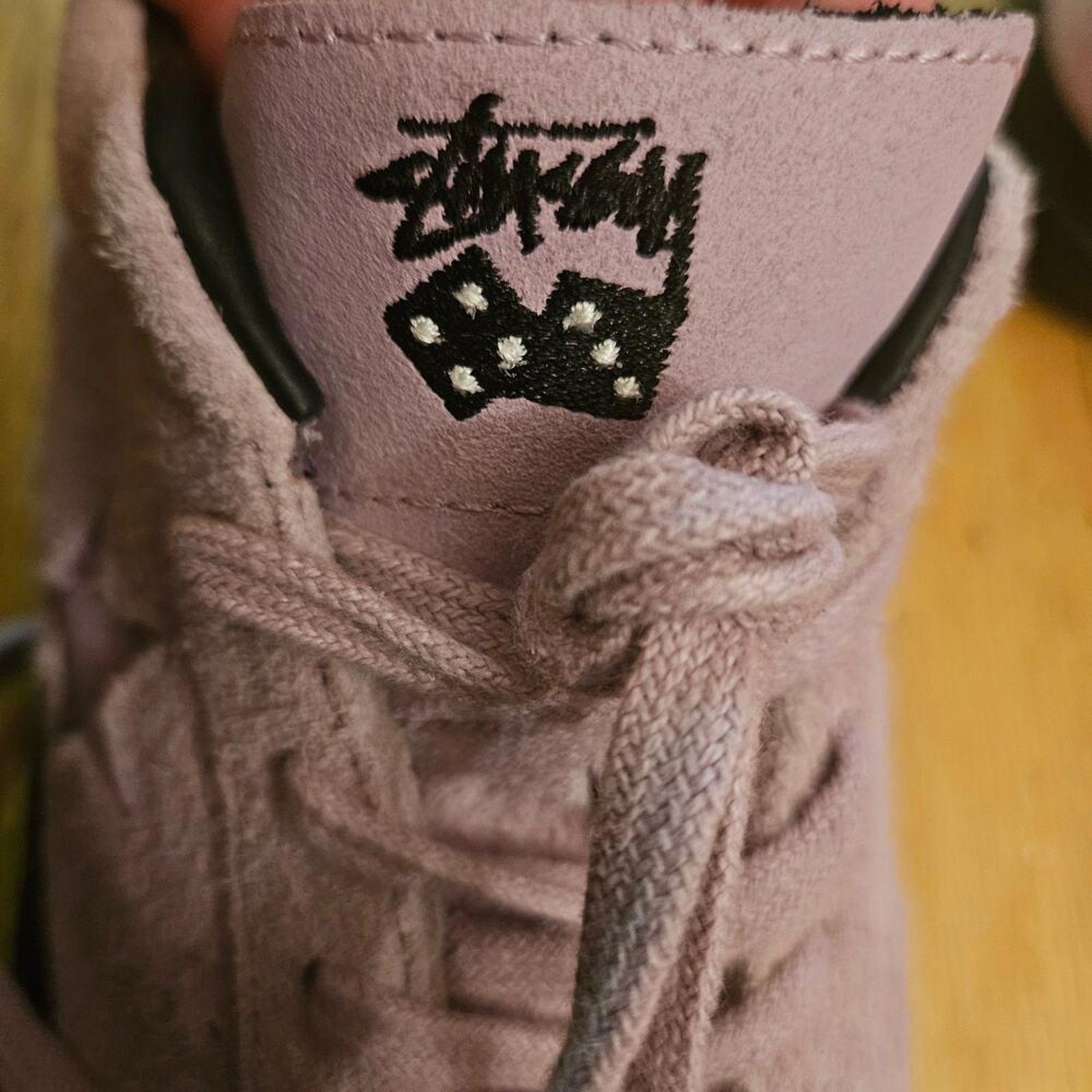 Stussy x One Star Suede Sneaker Pink Size Mens 7/Womens 9