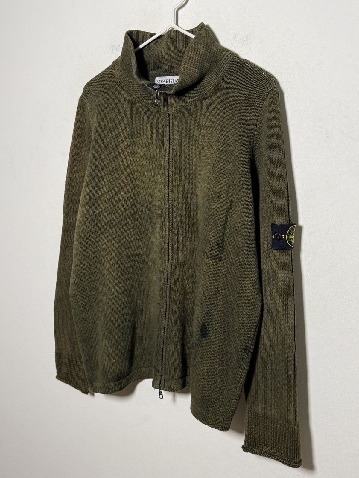 Stone Island stone island y2k archive chunky sweater tie dye Size US L / EU 52-54 / 3 - 2 Thumbnail