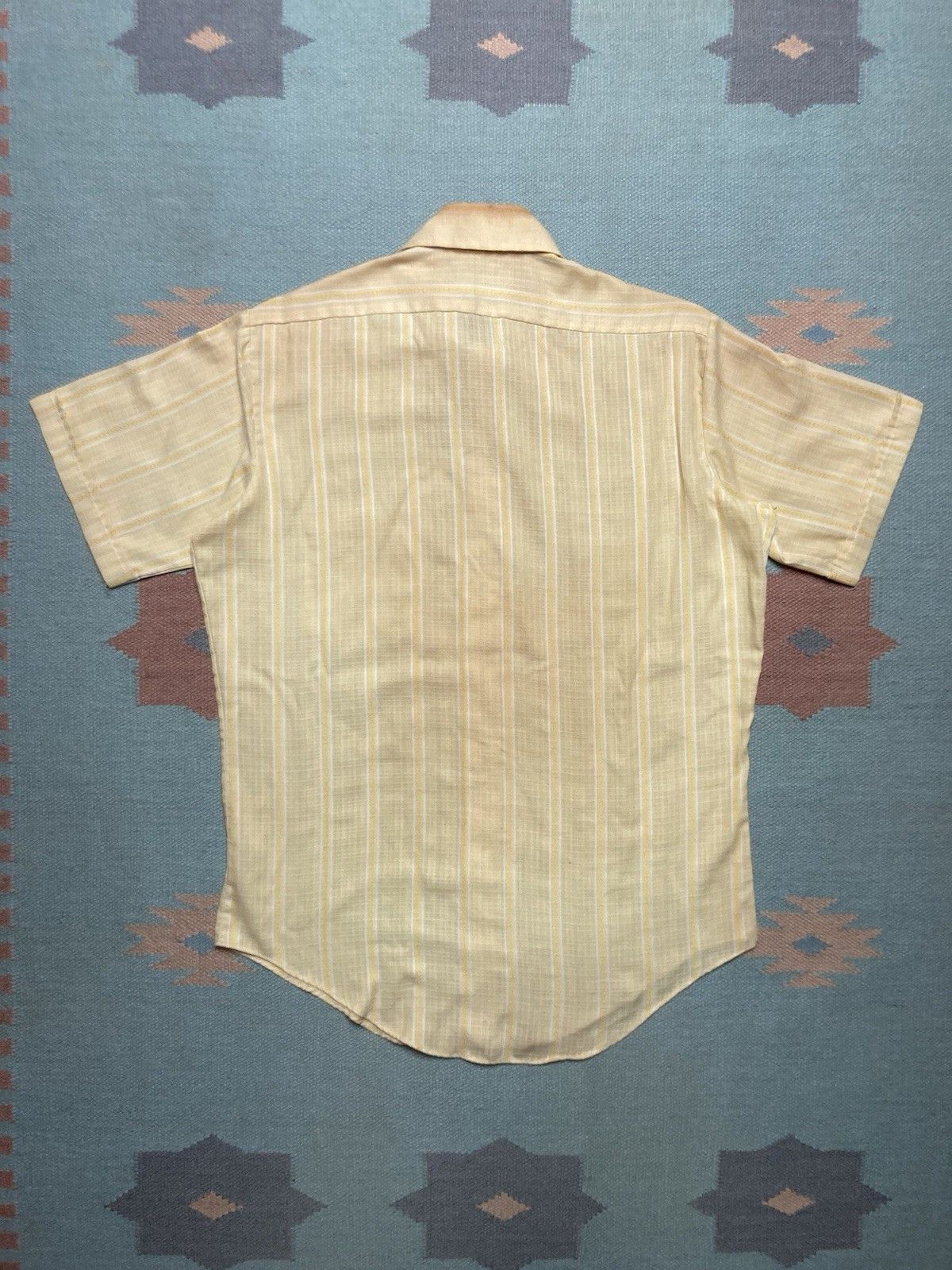Vintage Vintage 70s button shirt Kmart striped dagger collar medium Size US M / EU 48-50 / 2 - 6 Thumbnail