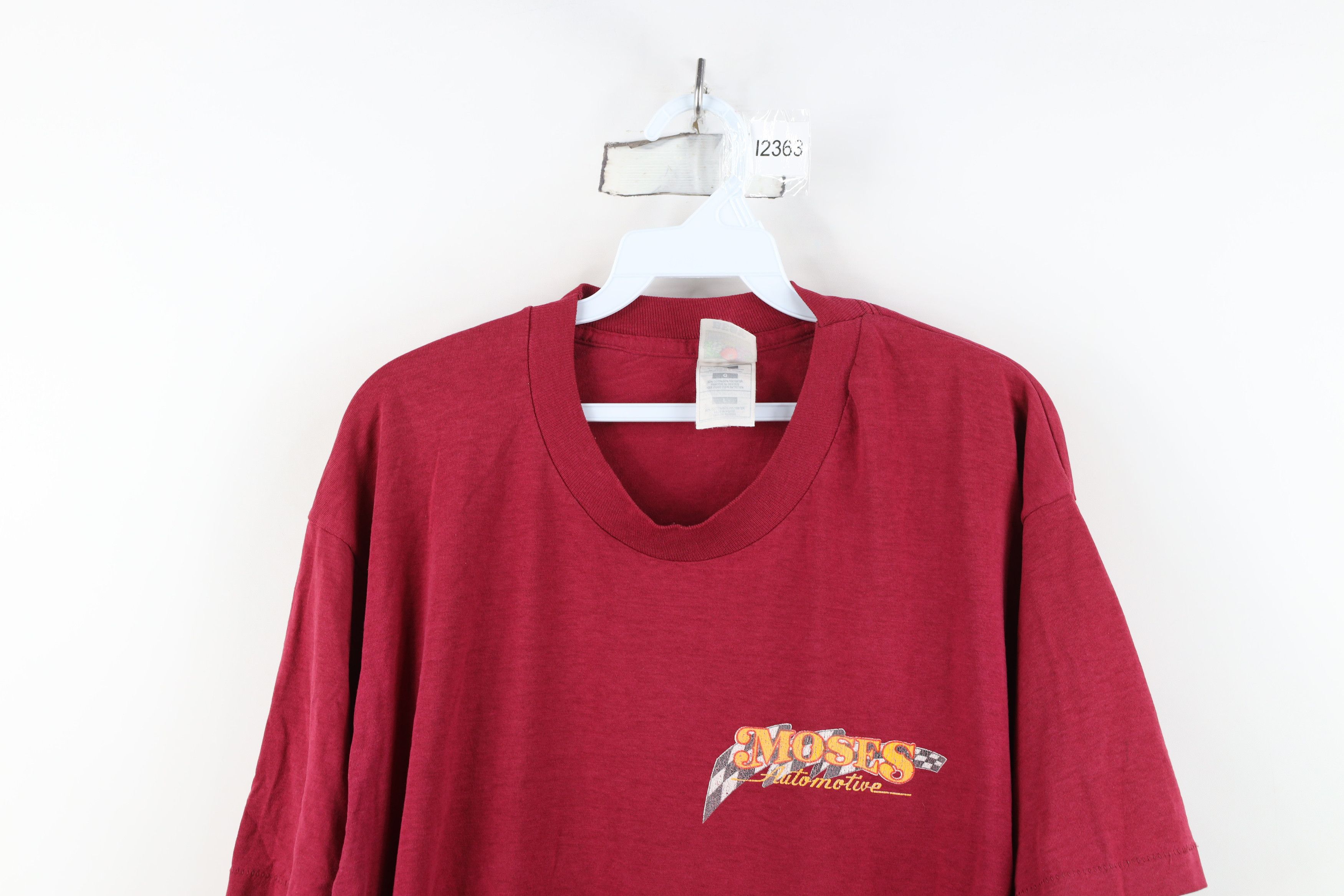 Vintage Vintage 90s Streetwear Moses Automotive Car Shop T-Shirt Size US L / EU 52-54 / 3 - 2 Thumbnail