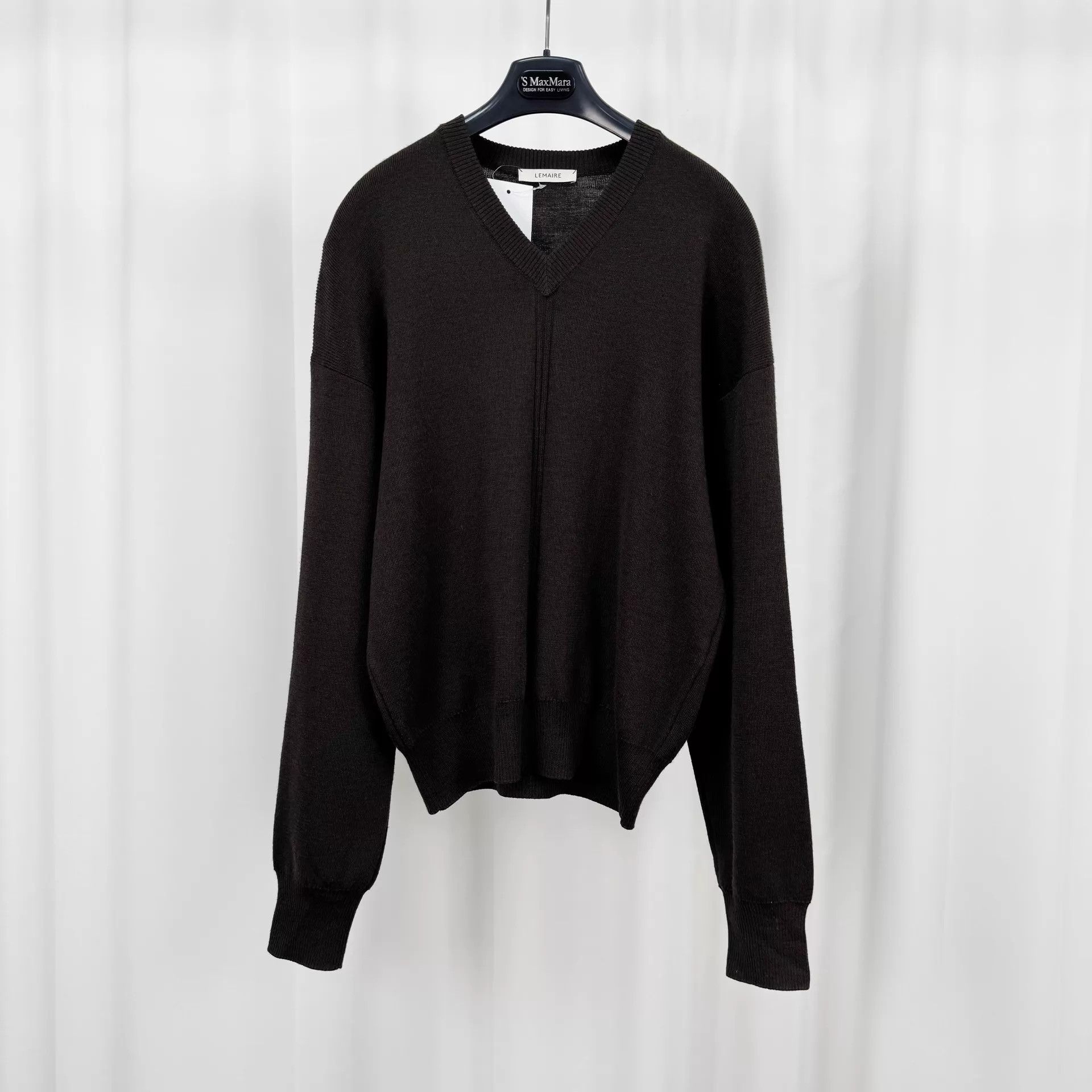 Lemaire Lemaire 25fw Brown Wool Knit Sweater M 99 New KL11415 Size M / US 6-8 / IT 42-44 - 1 Thumbnail
