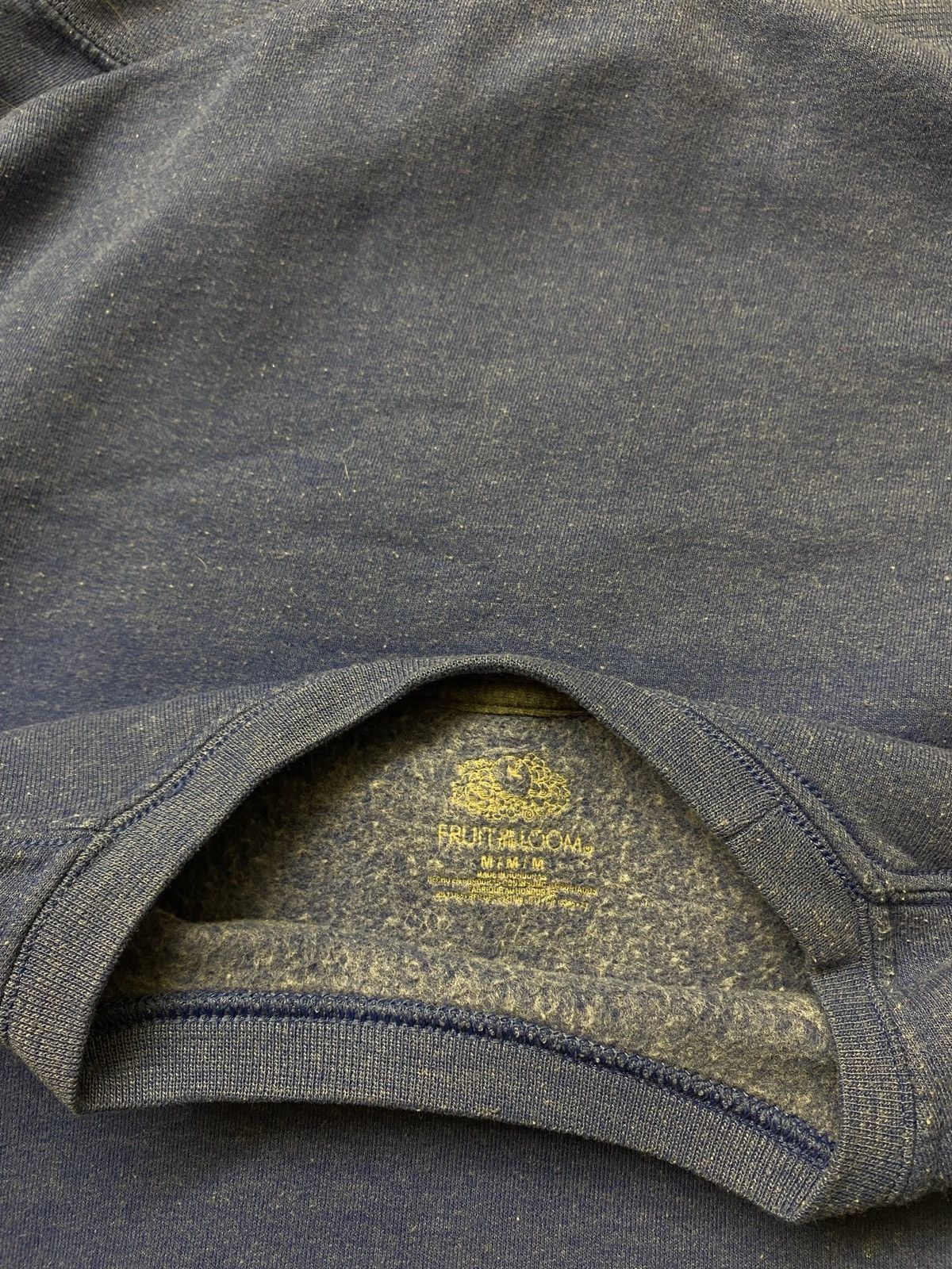 Fruit Of The Loom Blue Woodstock Longsleeve Size M / US 6-8 / IT 42-44 - 6 Thumbnail