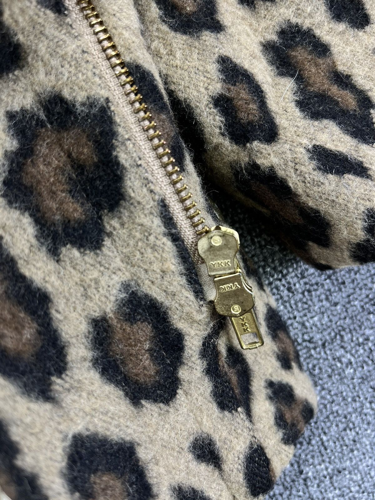 Japanese Brand × Vintage Vintage Pinceau Leopard Style Wool Jacket Size M / US 6-8 / IT 42-44 - 10 Thumbnail