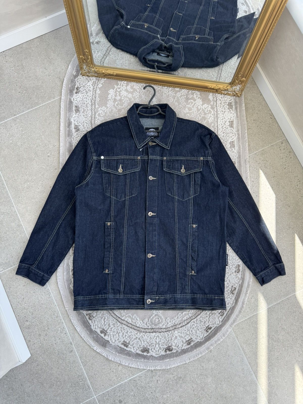 Southpole SouthPole Y2k Japan Denim Jacket Vintage Jeans Size Xl Size US XL / EU 56 / 4 - 2 Thumbnail
