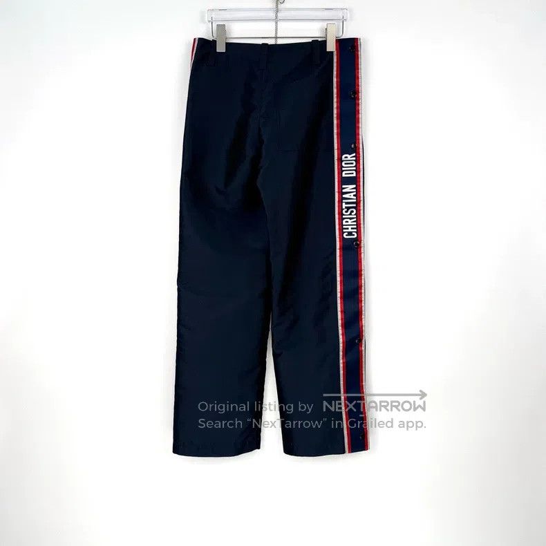 Dior Dior Dark blue classic logo button trousers Size 24" / US 00 / IT 34 - 4 Thumbnail