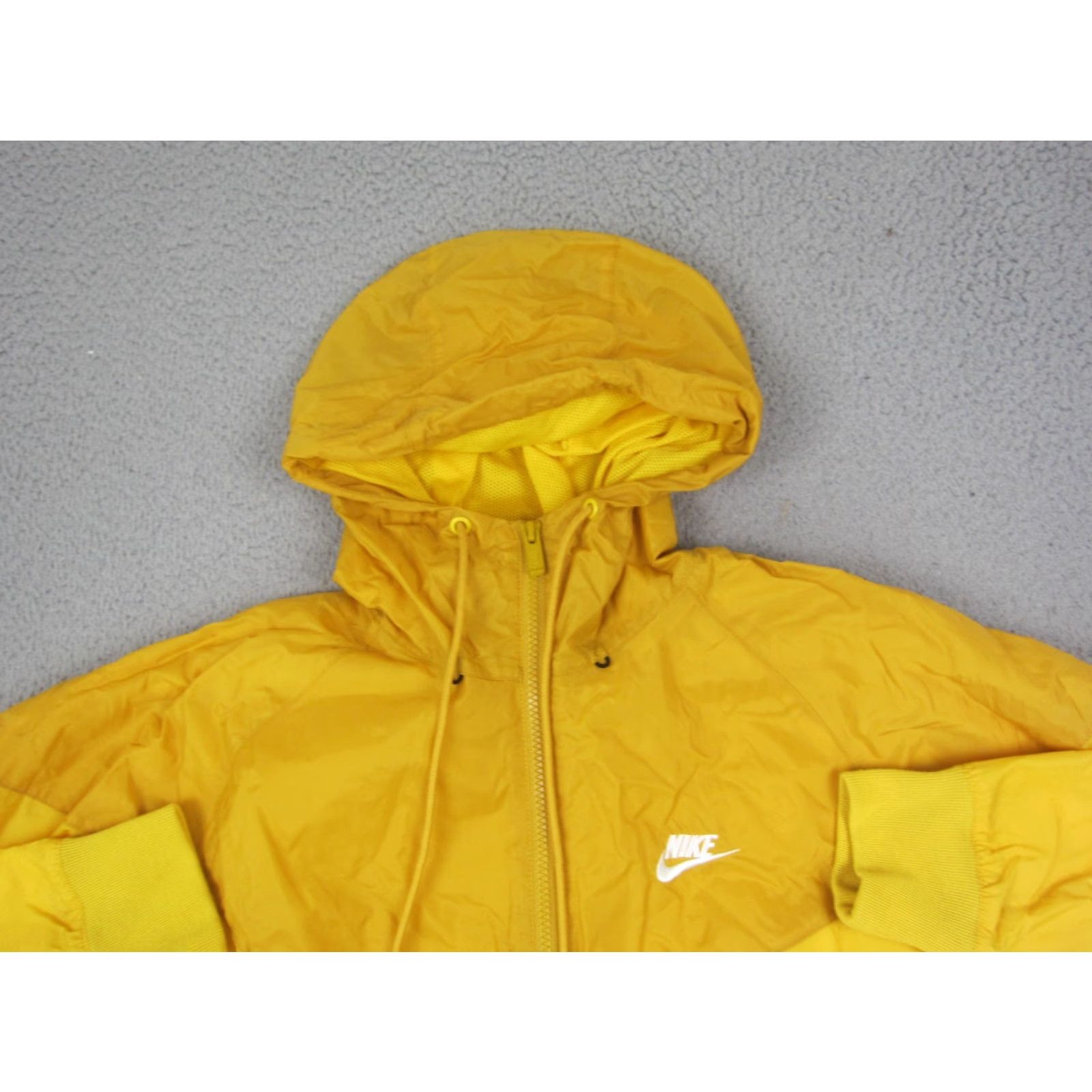 Nike Nike Windrunner Jacket Mens L Yellow Windbreaker Full Zip Hooded Outdoors Size US L / EU 52-54 / 3 - 2 Thumbnail