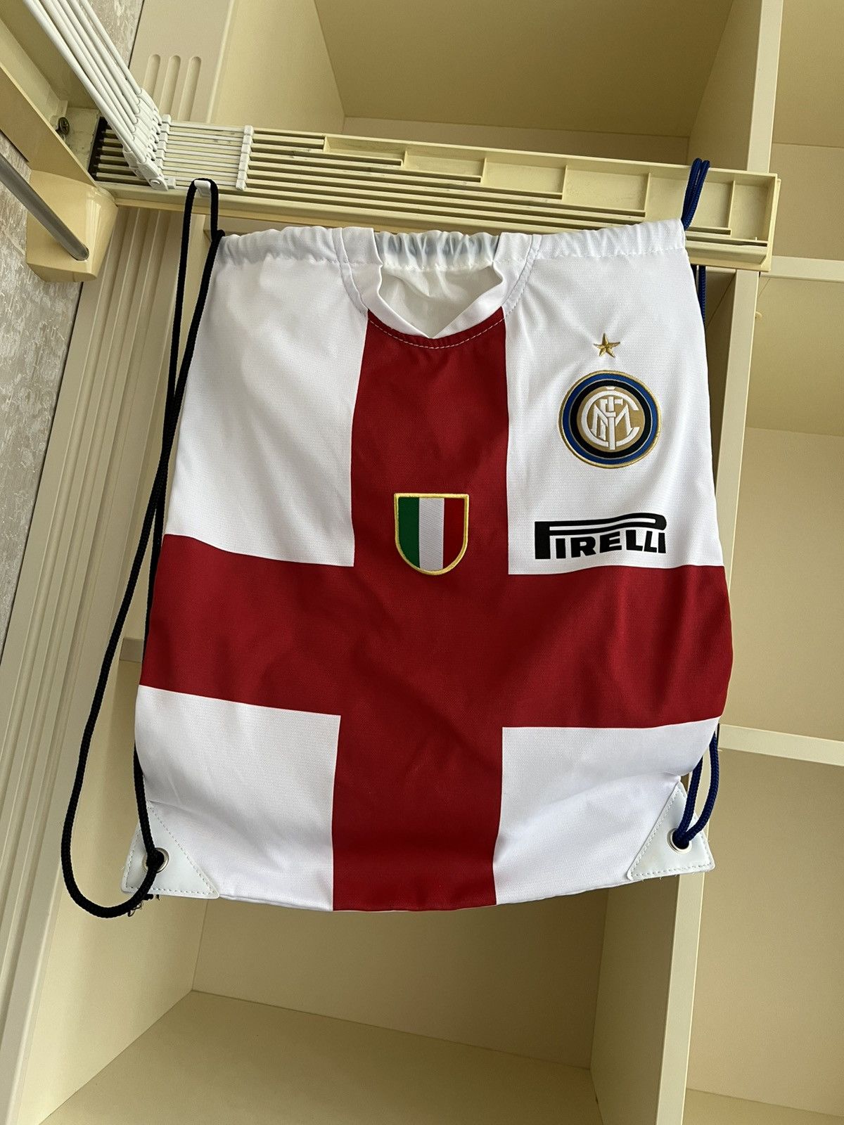 Football Pennant Bag Inter Milan Football Soccer Italy