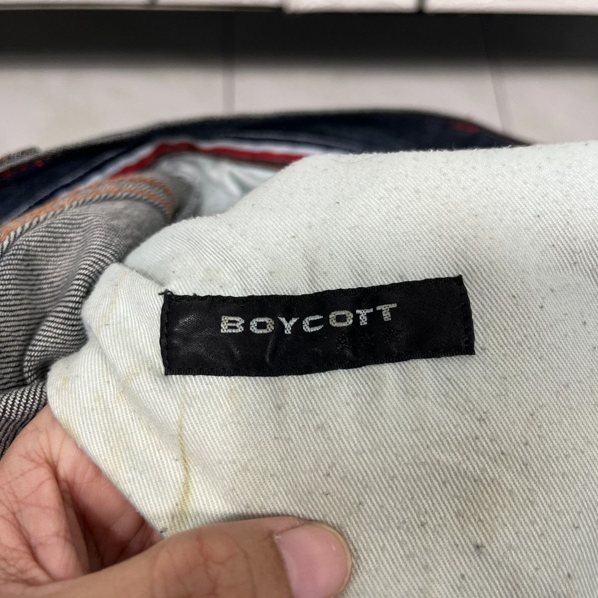Boycott Vintage Boycott Japan utility Workers Denim Size US 31 - 18 Thumbnail