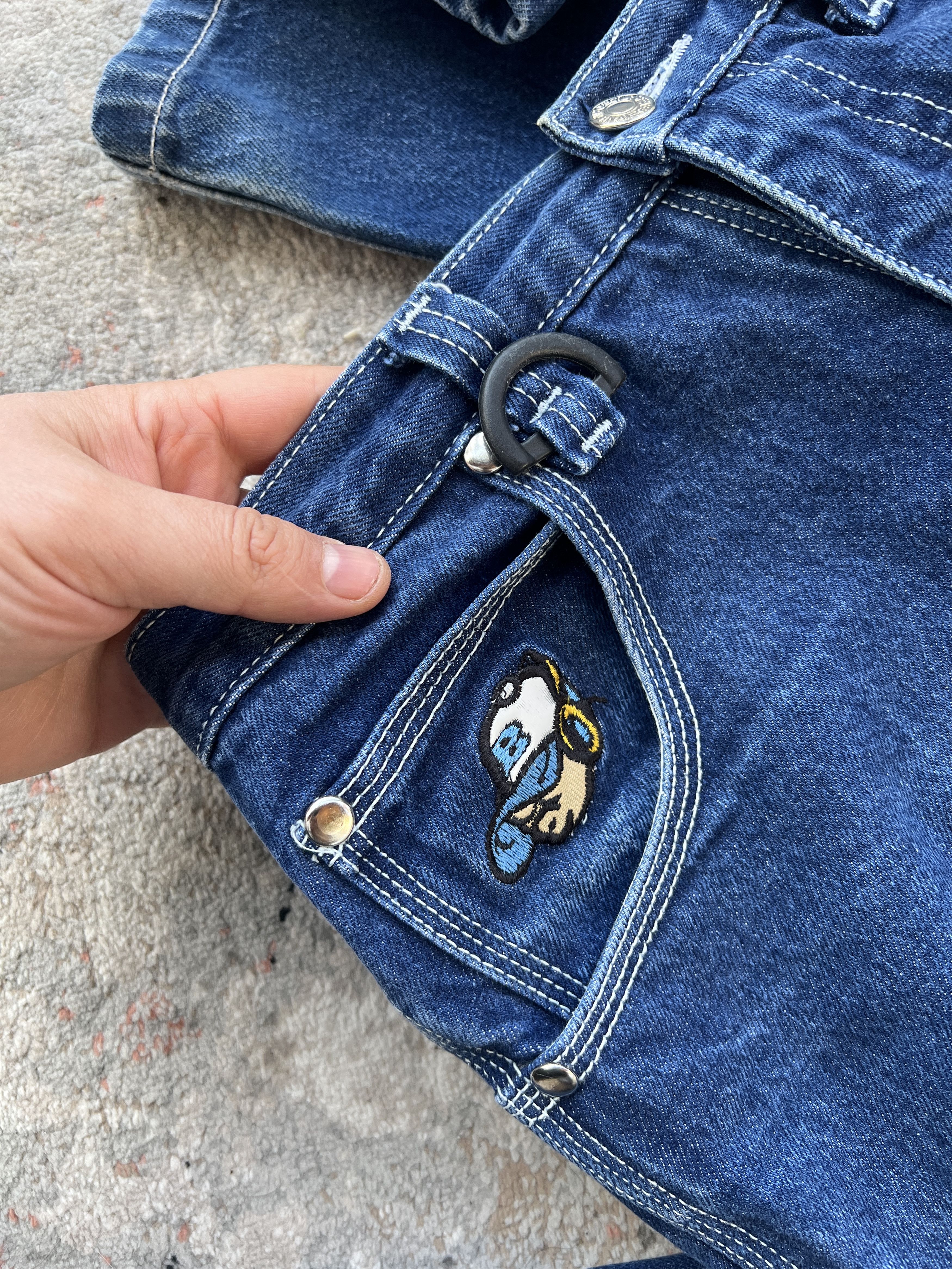 Vintage School Of Hard Knocks Vintage Jeans Size US 27 - 4 Thumbnail