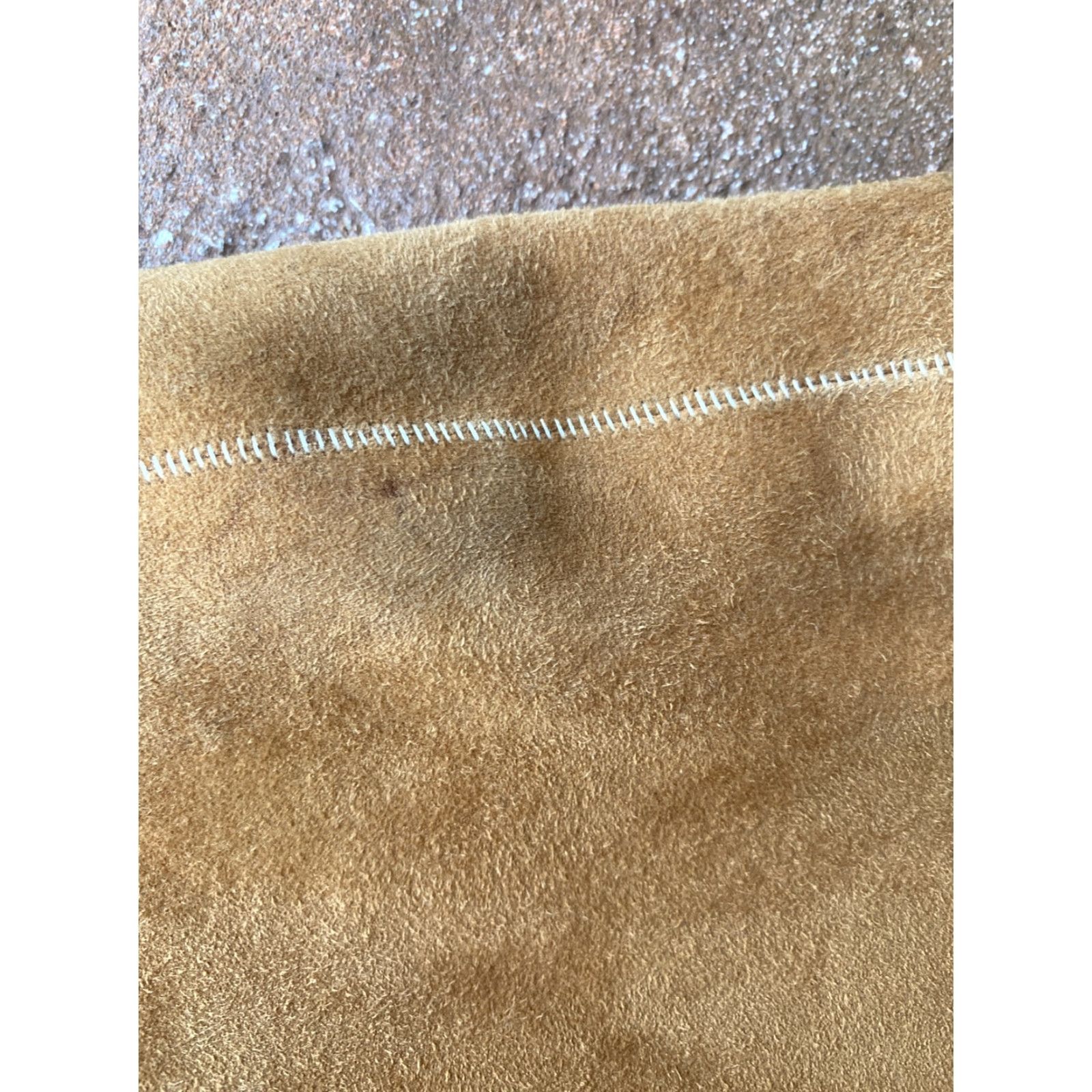 Vintage VINTAGE Robert Comstock Men’s Suede Full Zip Jacket Size 44 Tan Brown Size US S / EU 44-46 / 1 - 6 Thumbnail