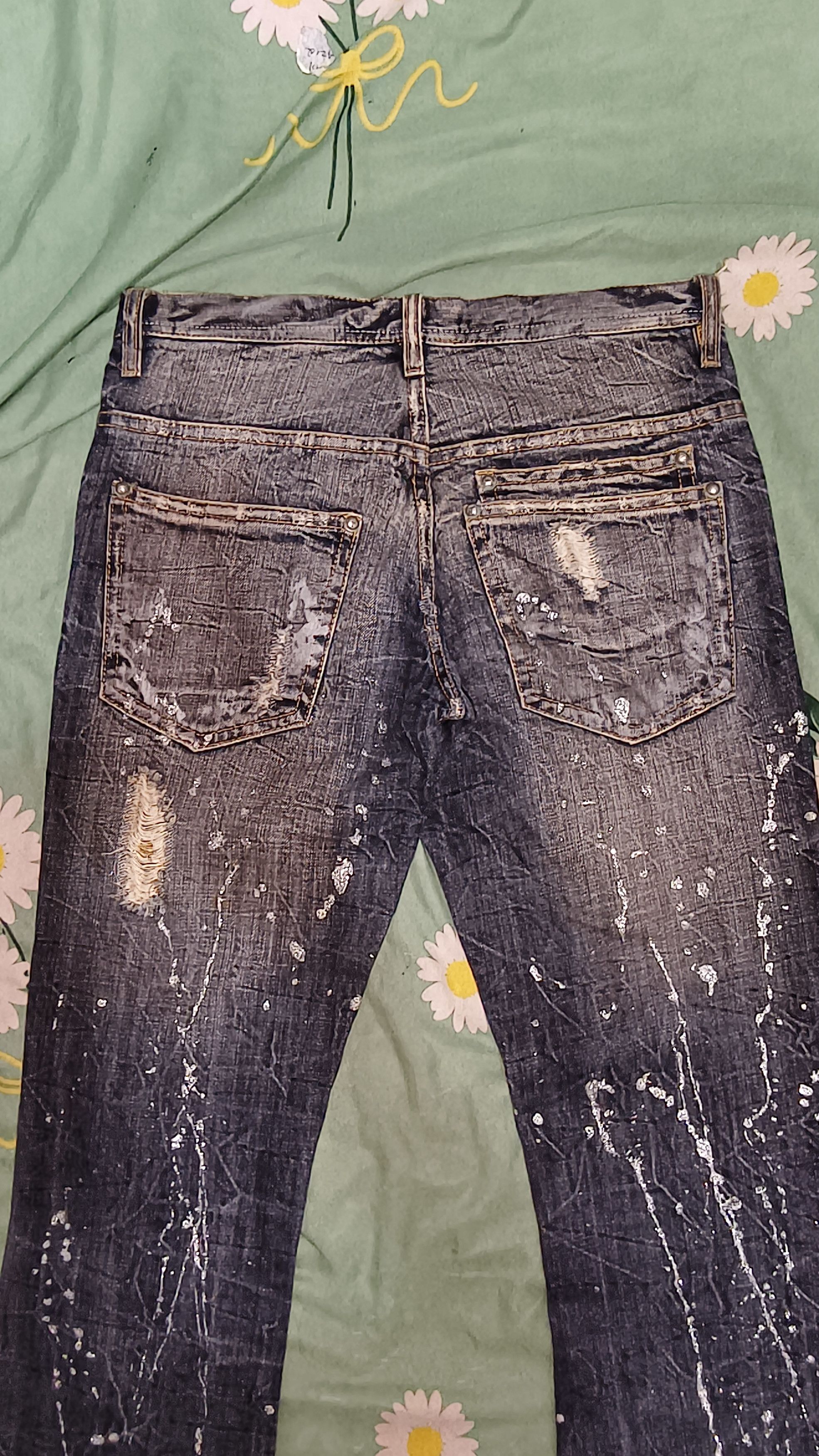 Japanese Brand FW2000 Midas mudwash jeans Size US 31 - 9 Thumbnail