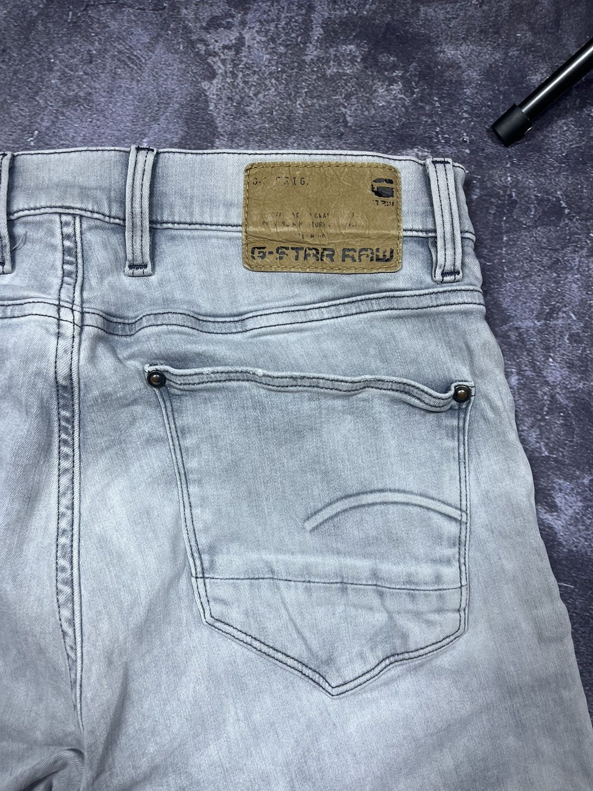 G-Star G-Star RAW Jeans Denim Vintage Streetwear Y2K Pashanim Size US 32 / EU 48 - 4 Thumbnail