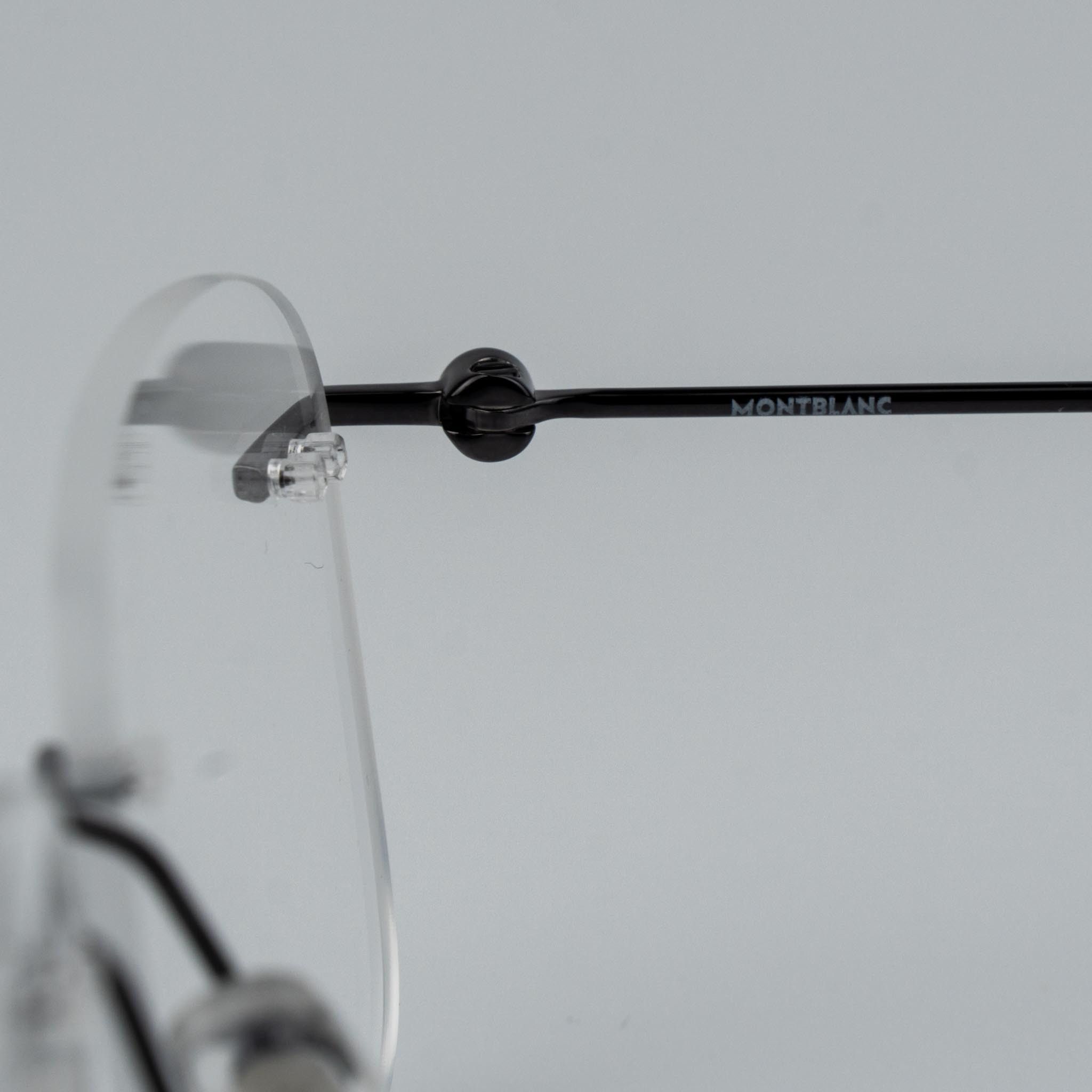 Montblanc Montblanc Men Eyeglasses Rectangle Rimless MB0075O 001 Size ONE SIZE - 9 Thumbnail