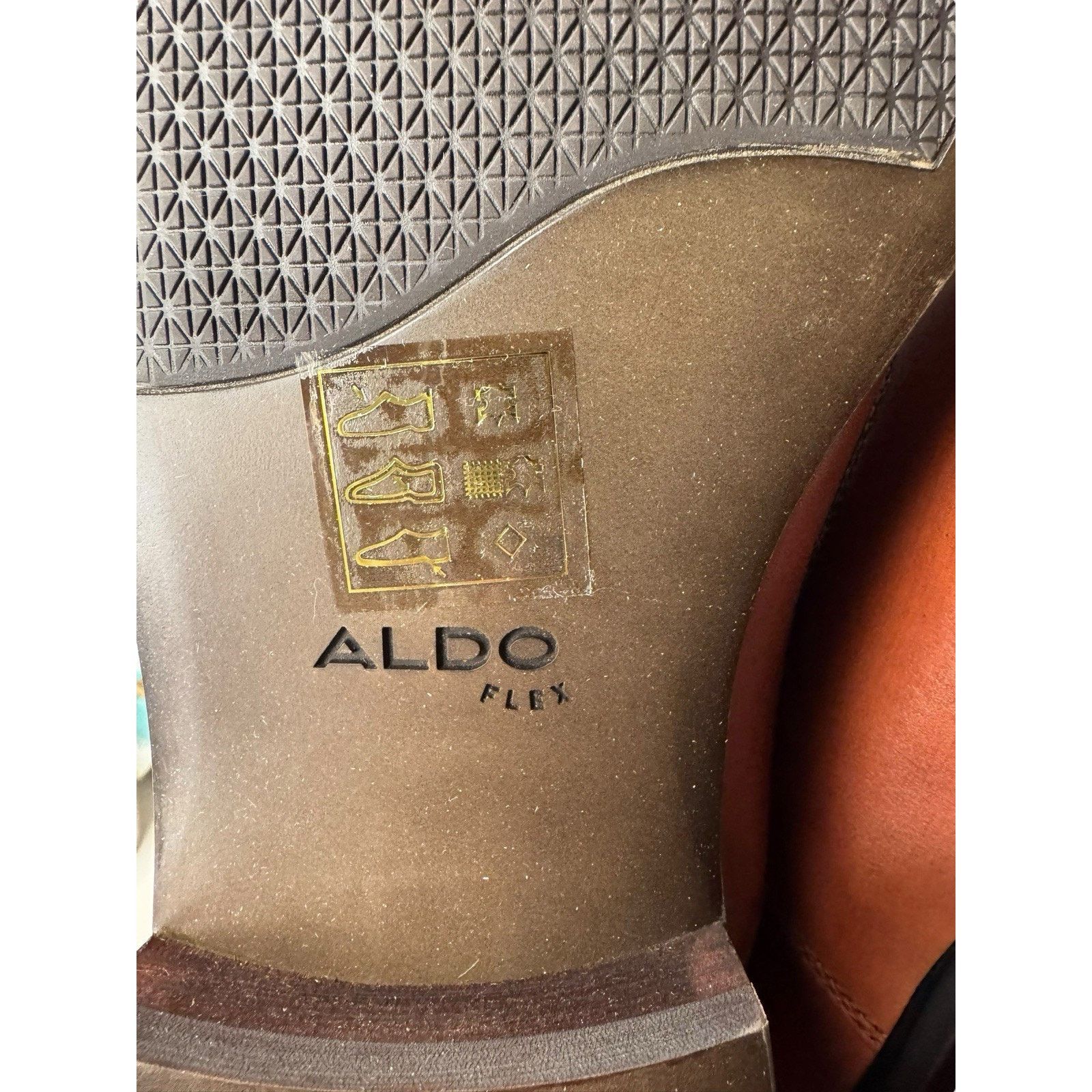 Aldo Aldo NEW Decker Brown Leather Lace Up Oxford Dress Shoes Size US 13 / EU 46 - 8 Thumbnail
