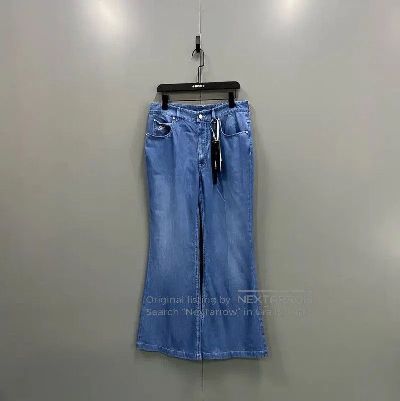 Louis Vuitton Summer Blue Cotton Casual Pants .
