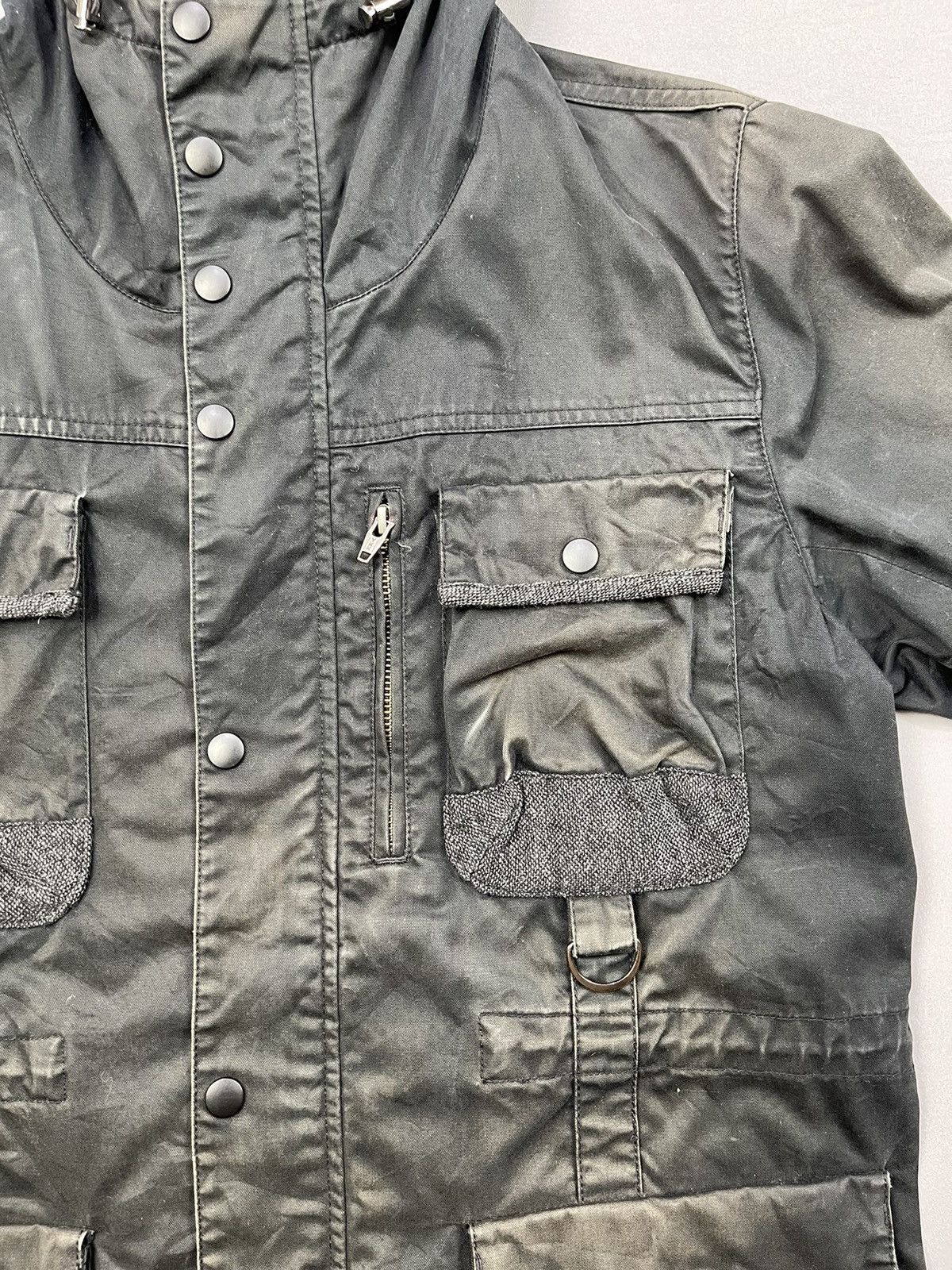 ADAM ET ROPE Faded Adam Et Rope M65 Multi Pocket Parka Jacket Size US L / EU 52-54 / 3 - 9 Thumbnail