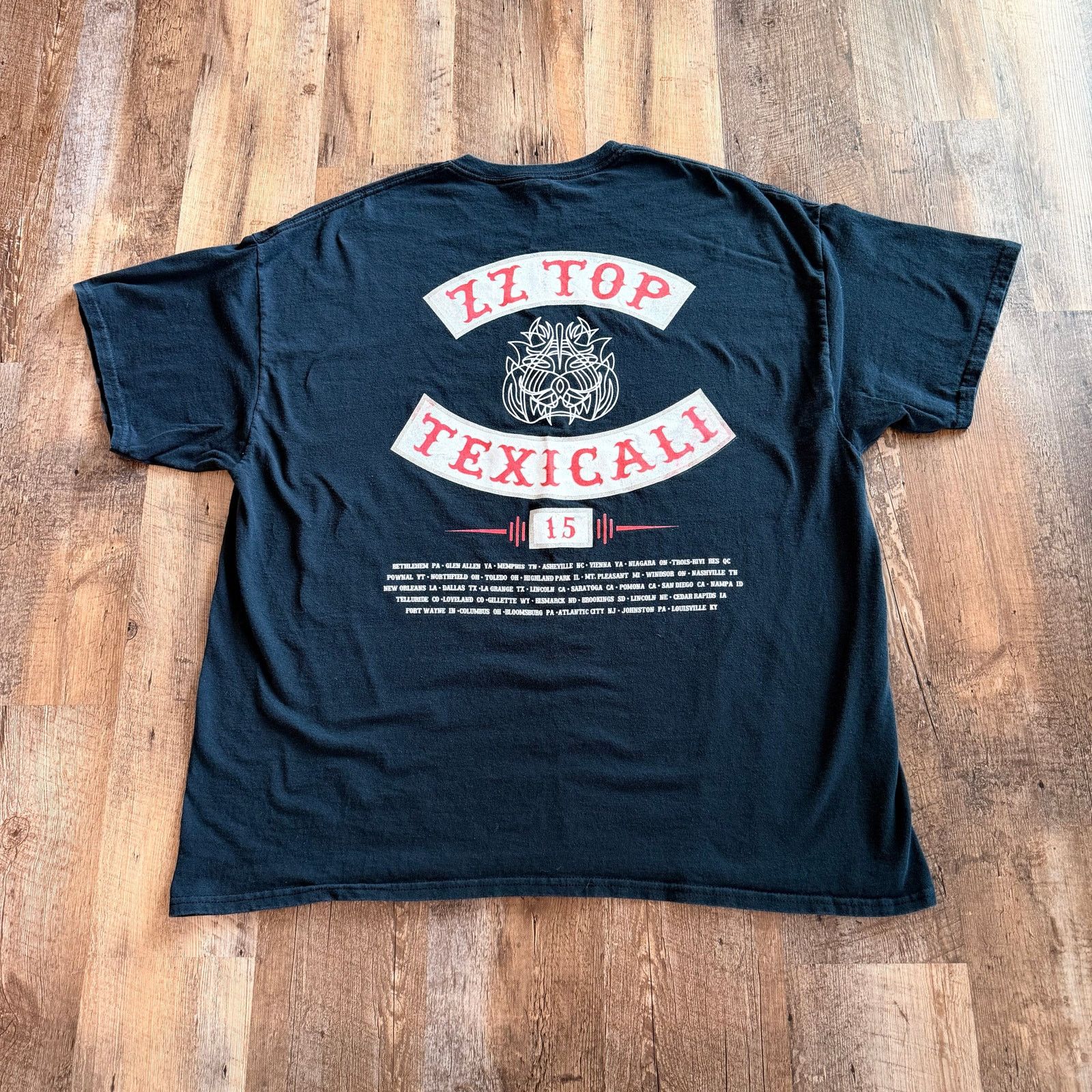 Gildan ZZ Top Texicali Graphic Tee Black 2XL Size US XXL / EU 58 / 5 - 3 Thumbnail