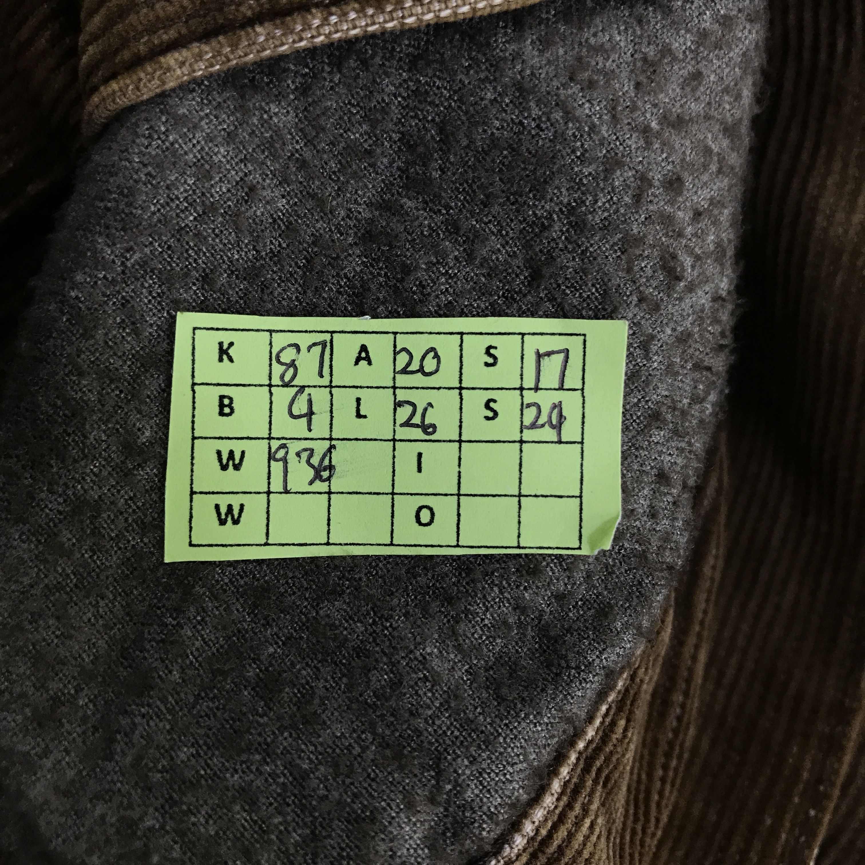 PHIGVEL MAKERS & Co. Vintage Phigvel cordury sun Faded Jacket K87B4 Size US L / EU 52-54 / 3 - 16 Thumbnail