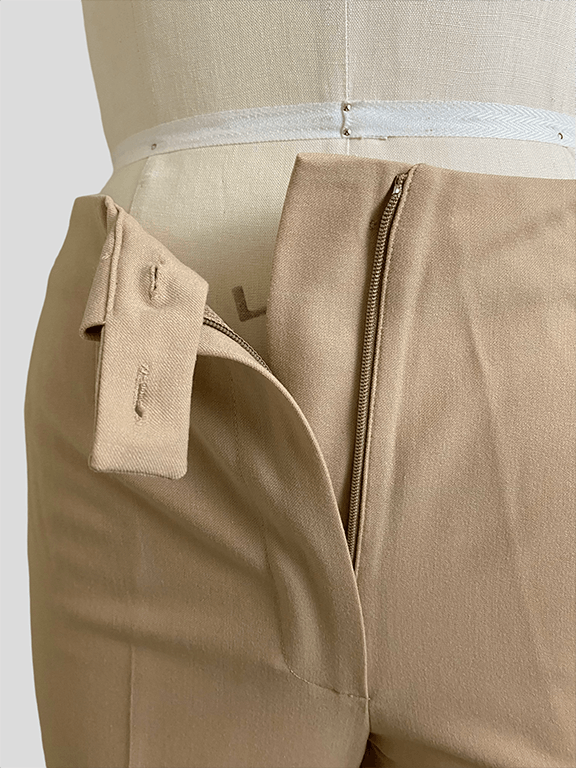 Piazza Sempione Camel color straight leg pants Size 30" / US 8 / IT 44 - 4 Thumbnail