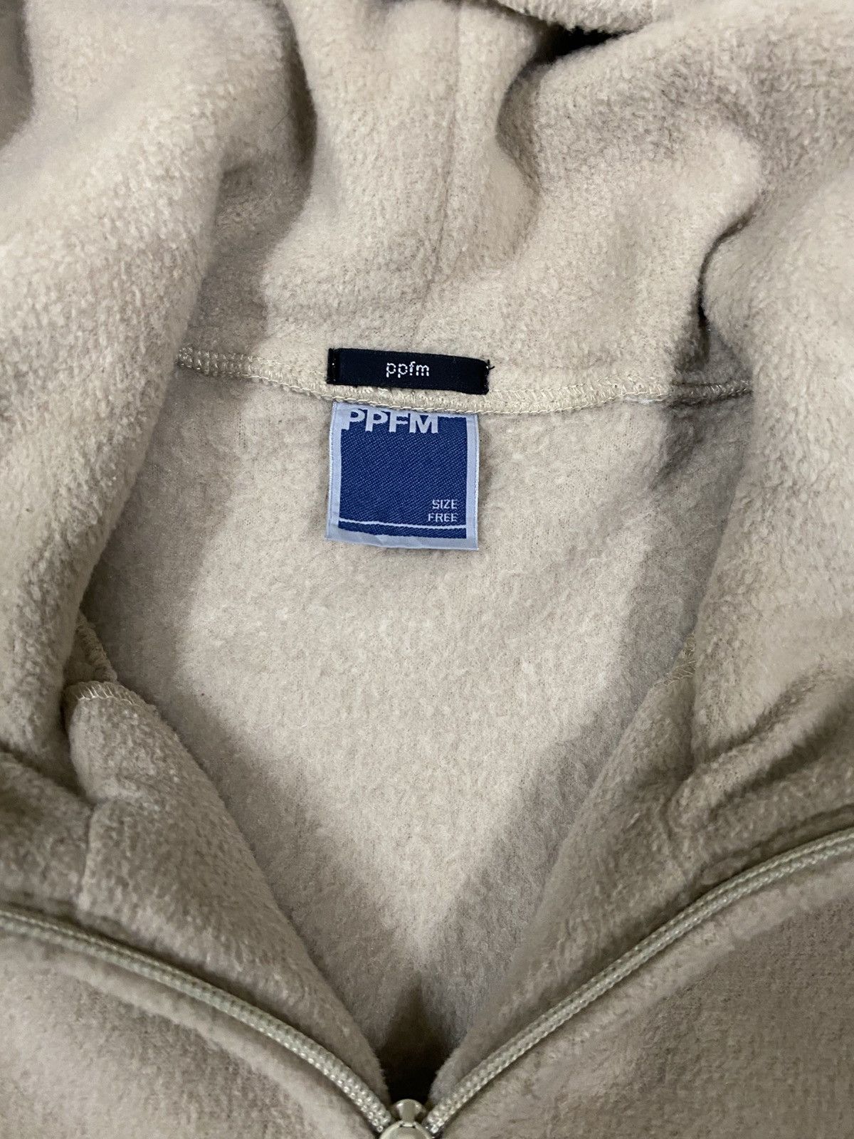 PPFM PPFM Full Zipper Fleece Hoodie jacket Size US L / EU 52-54 / 3 - 5 Thumbnail