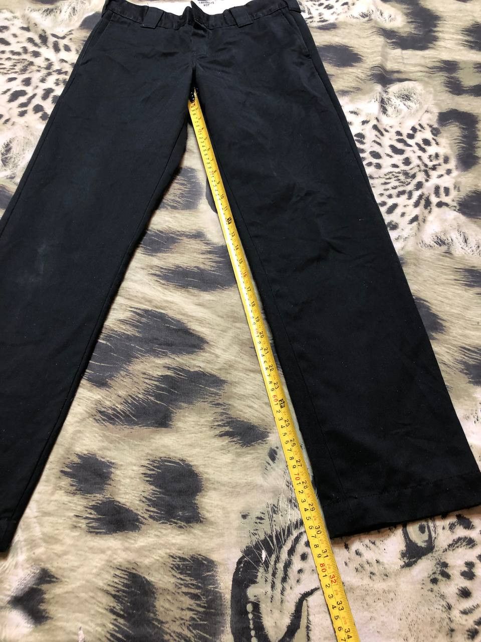 Carhartt Vintage black jeans Y2K Carhartt logo streetwear Size US 32 / EU 48 - 13 Thumbnail