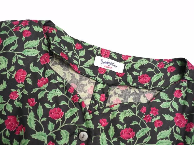 Kenzo KENZO Vintage floral dress Size XS / US 0-2 / IT 36-38 - 8 Thumbnail