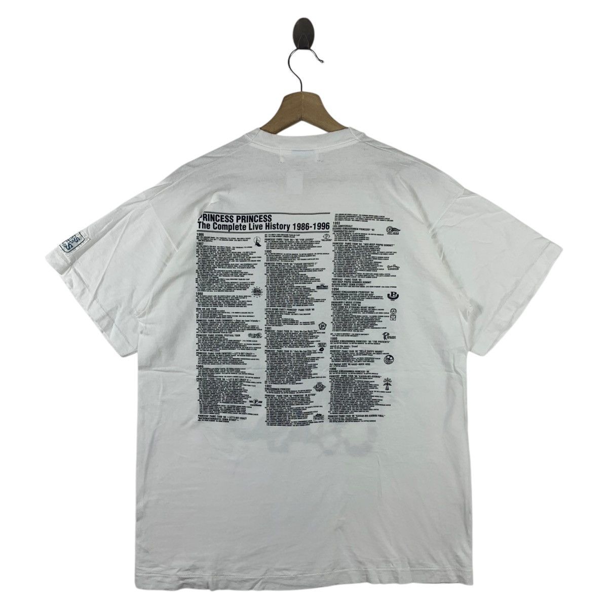 Band Tees × Japanese Brand × Vintage Vintage PRINCESS PRINCESS japanese Pop band tee Size US M / EU 48-50 / 2 - 4 Thumbnail