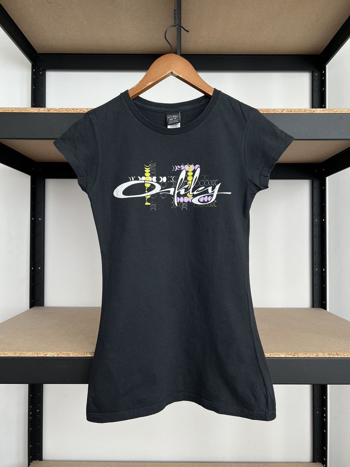 Oakley Oakley Y2k Women Black T-shirt Size XS / US 0-2 / IT 36-38 - 1 Thumbnail