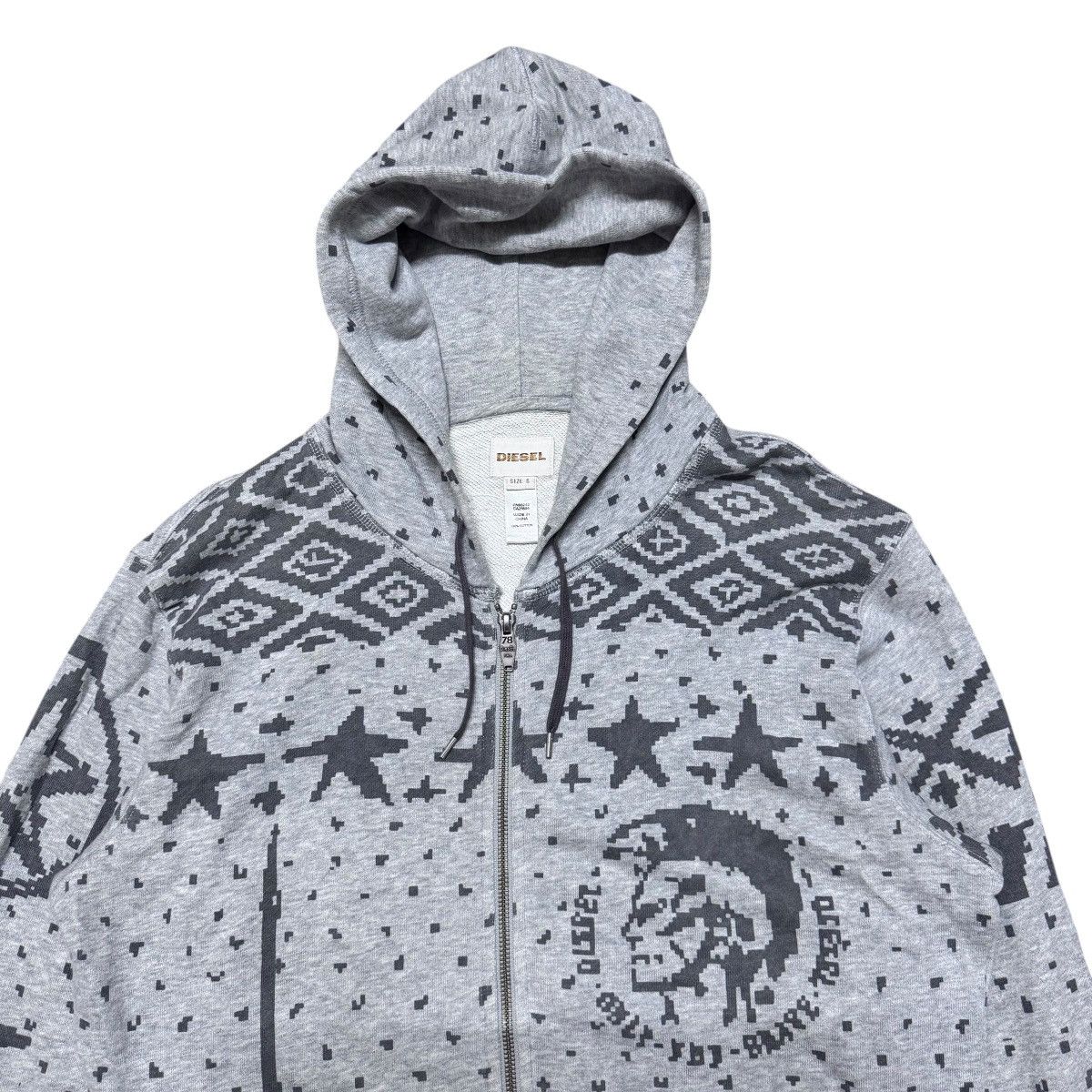 Diesel Mohawk Hoodie Zipper