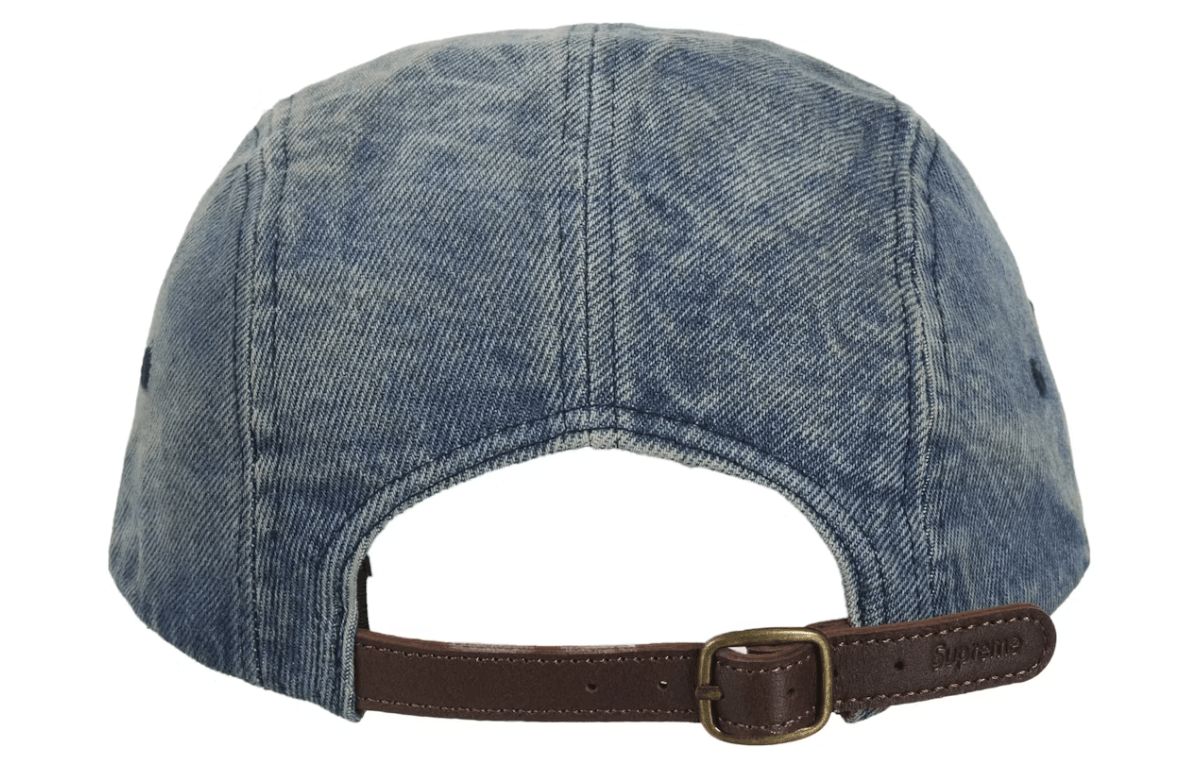 Supreme Supreme Washed Chino Twill Camp Cap Denim Sz Adjustable Size ONE SIZE - 2 Thumbnail
