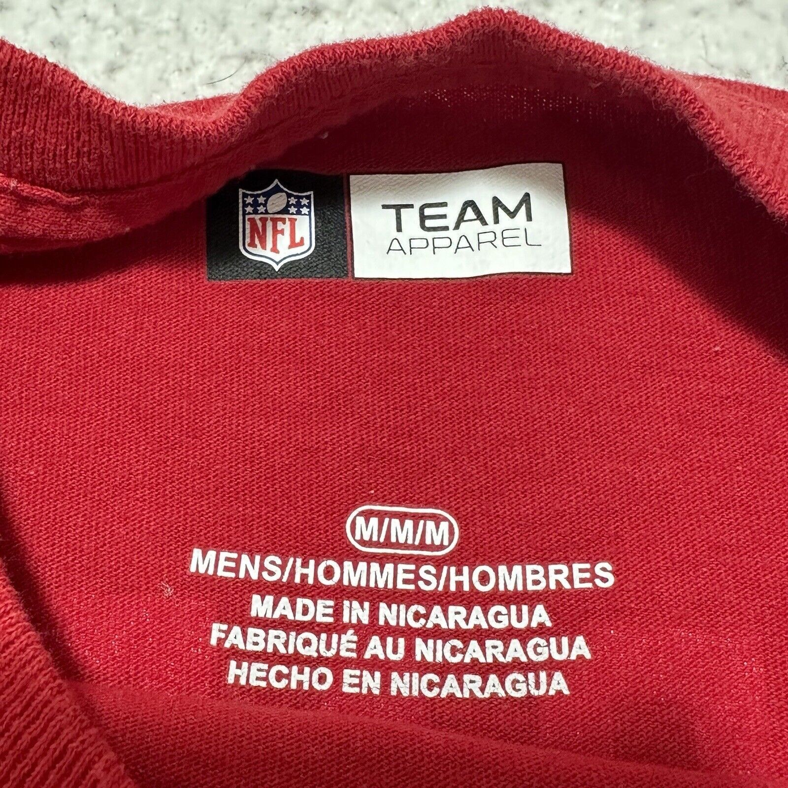 NFL NFL Tampa Bay Buccaneers Medium Tom Brady Graphic TShirt #12 Size US M / EU 48-50 / 2 - 4 Thumbnail