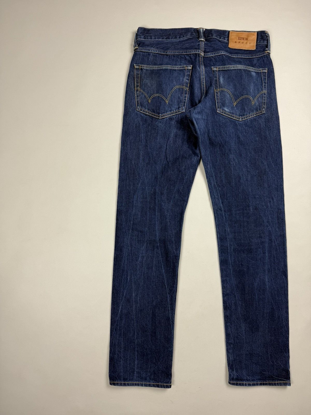 Edwin Edwin ED-55 Regular Tapered Rainbow Selvedge Denim Jeans Size US 31 - 16 Thumbnail