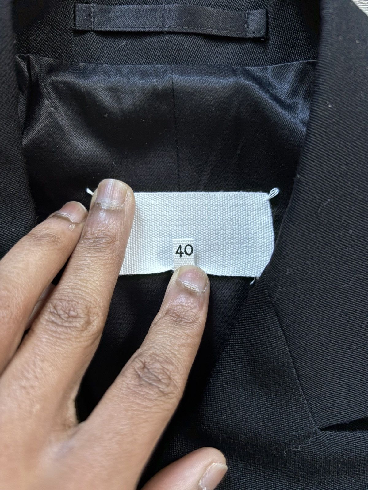 Maison Margiela Maison Margiela Wool Couture Blazer Size 40R - 9 Thumbnail