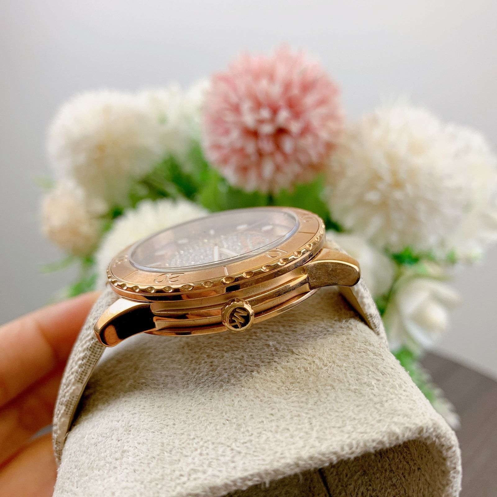 Michael Kors Michael Kors MK6980 runway quartz rose dial ladies watch Size ONE SIZE - 6 Thumbnail
