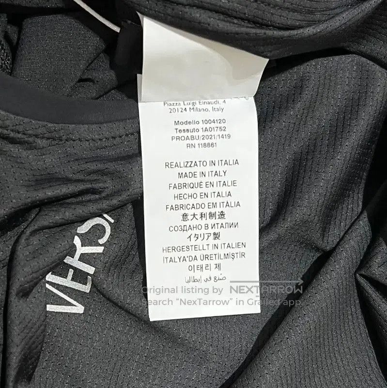 Versace Versace Black Logo Short Sleeve Tee . Size US S / EU 44-46 / 1 - 8 Thumbnail