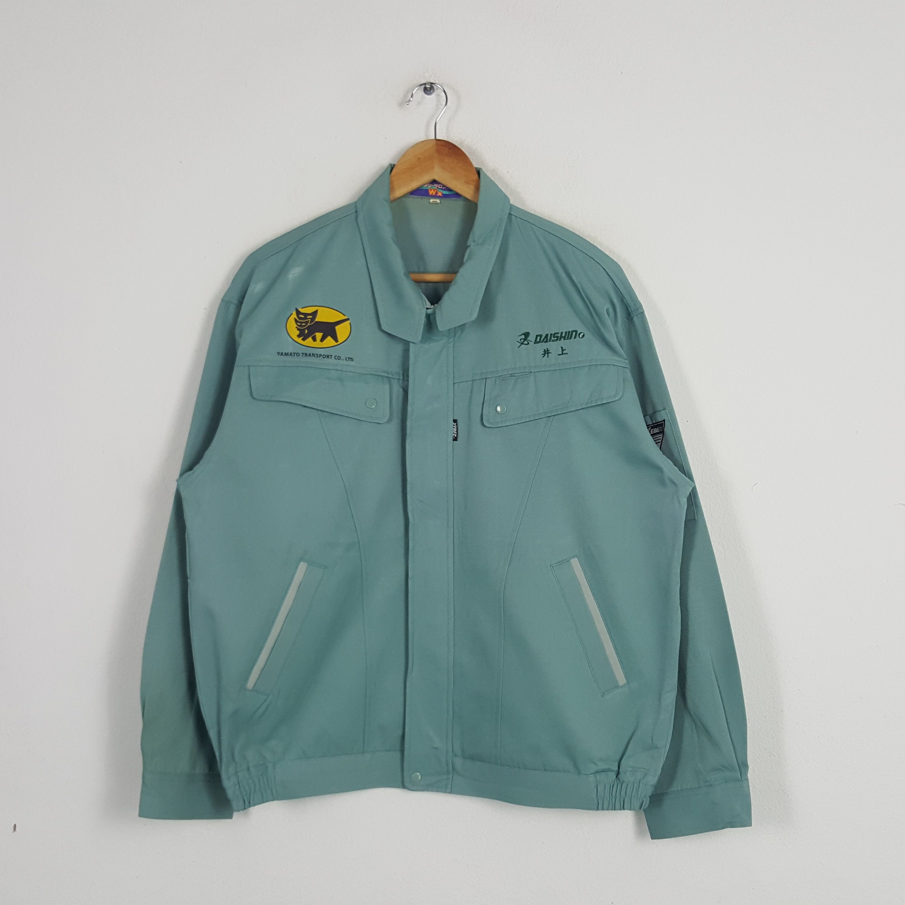 Japanese Brand × Vintage Vintage Yamato Transport Japanese Brand Uniform Jacket Size US L / EU 52-54 / 3 - 3 Thumbnail