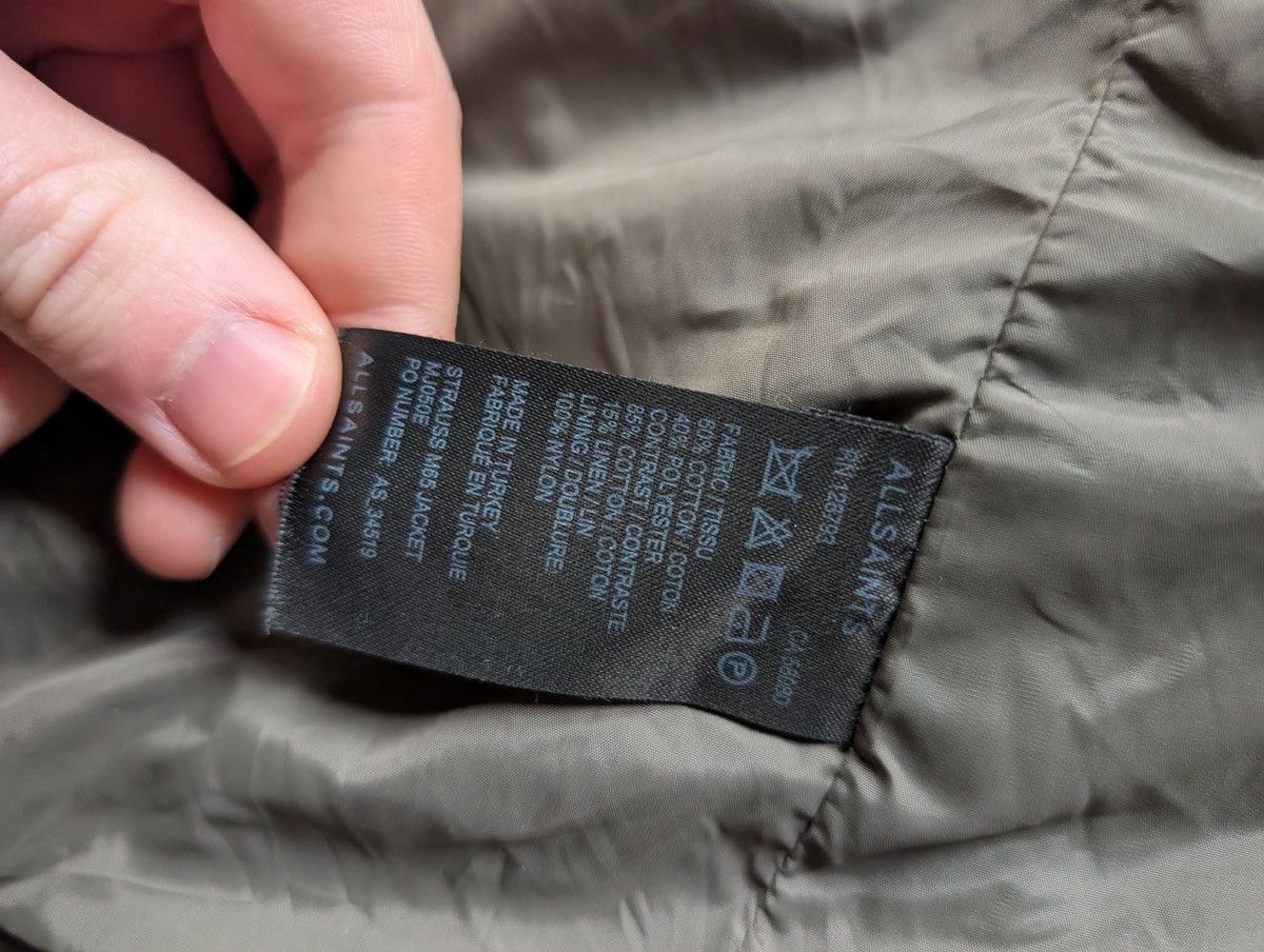 Allsaints AllSaints Utility Field Jacket – Olive / Camo Sleeves Size US XS / EU 42 / 0 - 3 Thumbnail